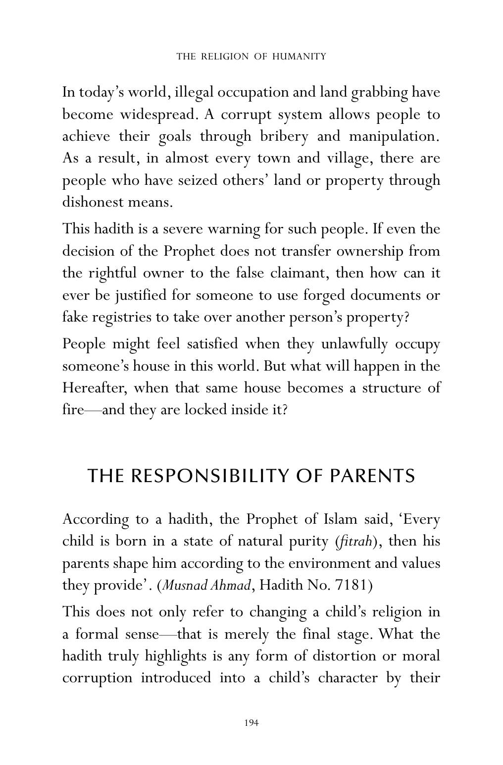 The printed page