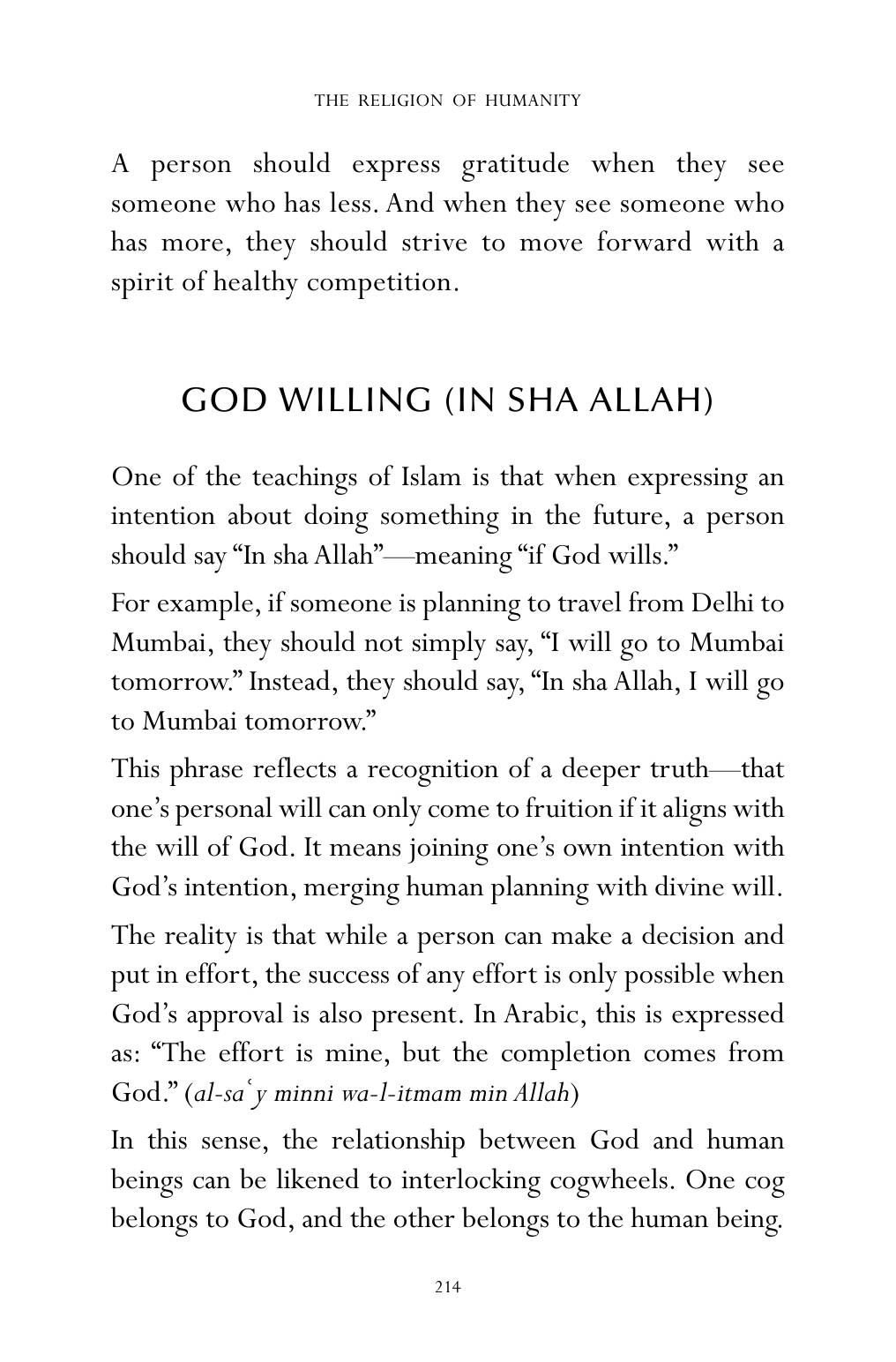 The printed page
