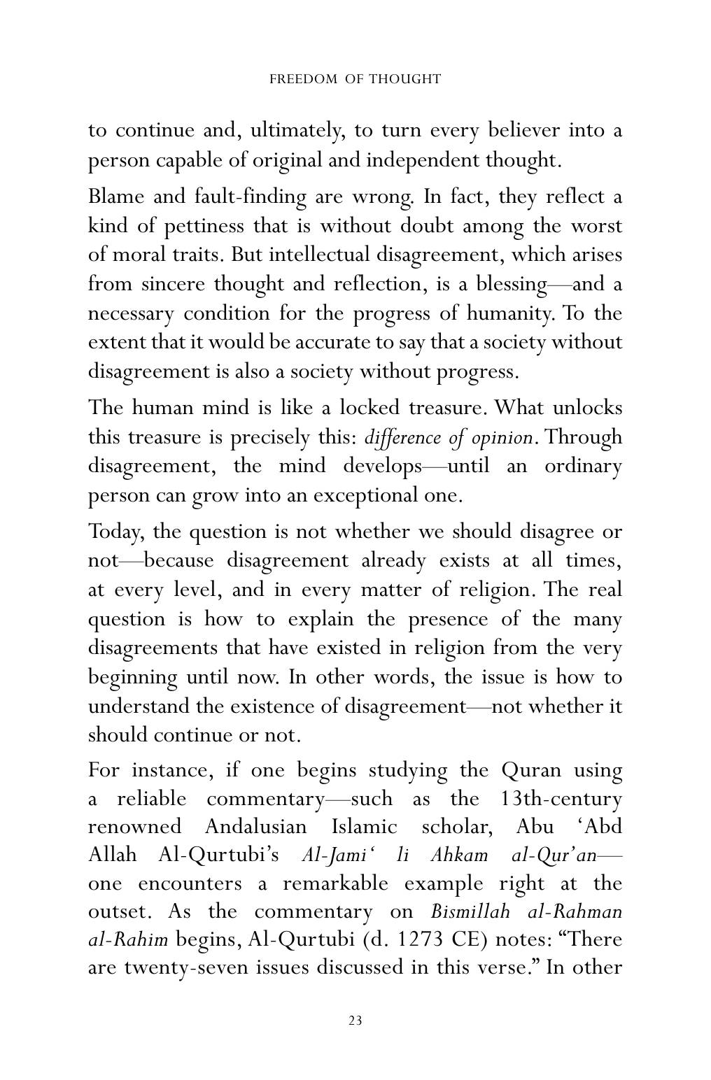 The printed page