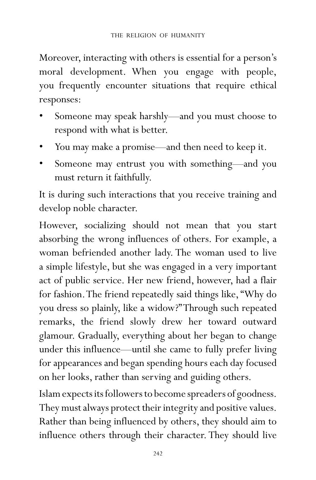 The printed page