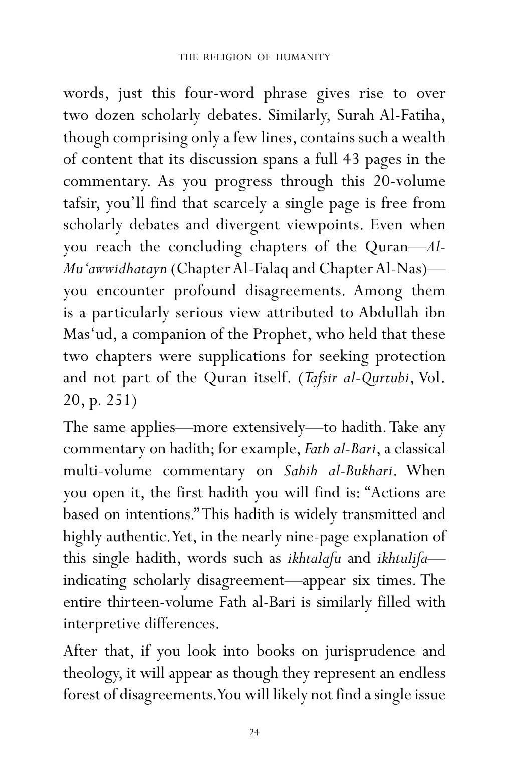 The printed page