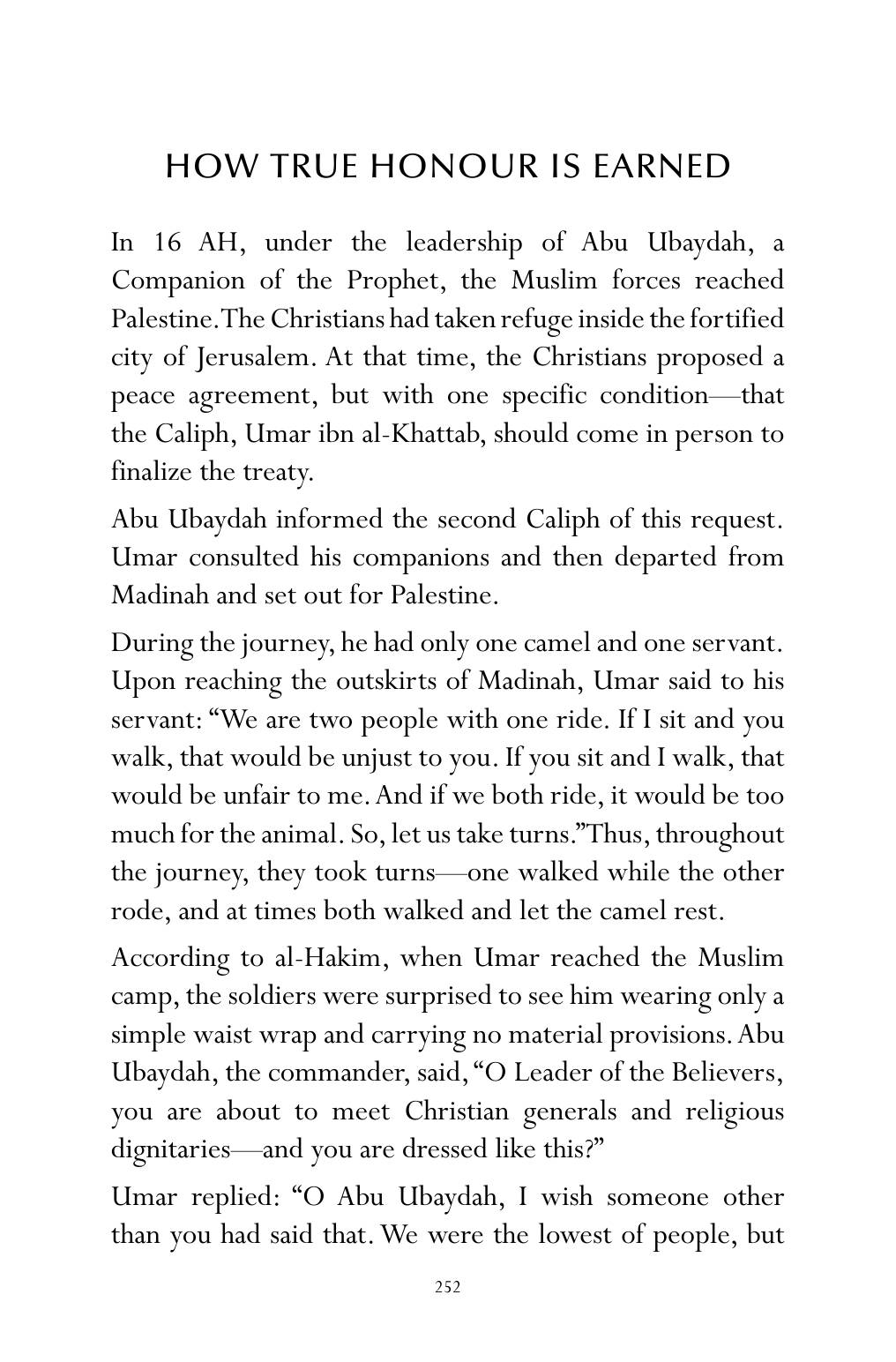 The printed page
