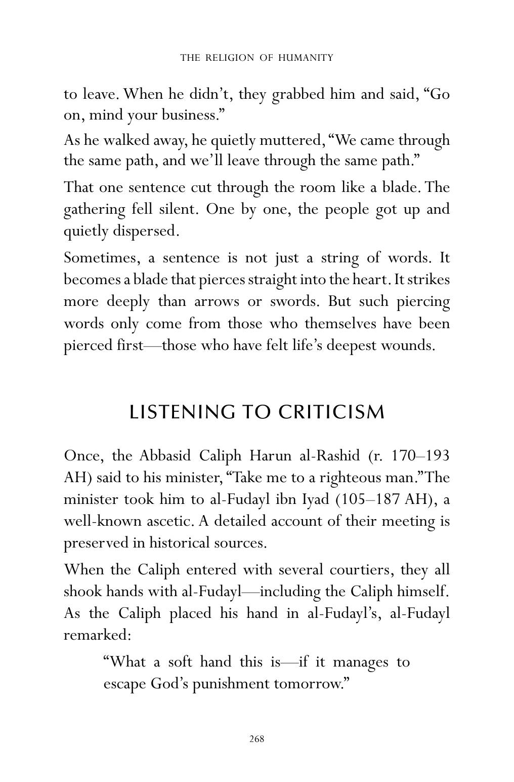 The printed page