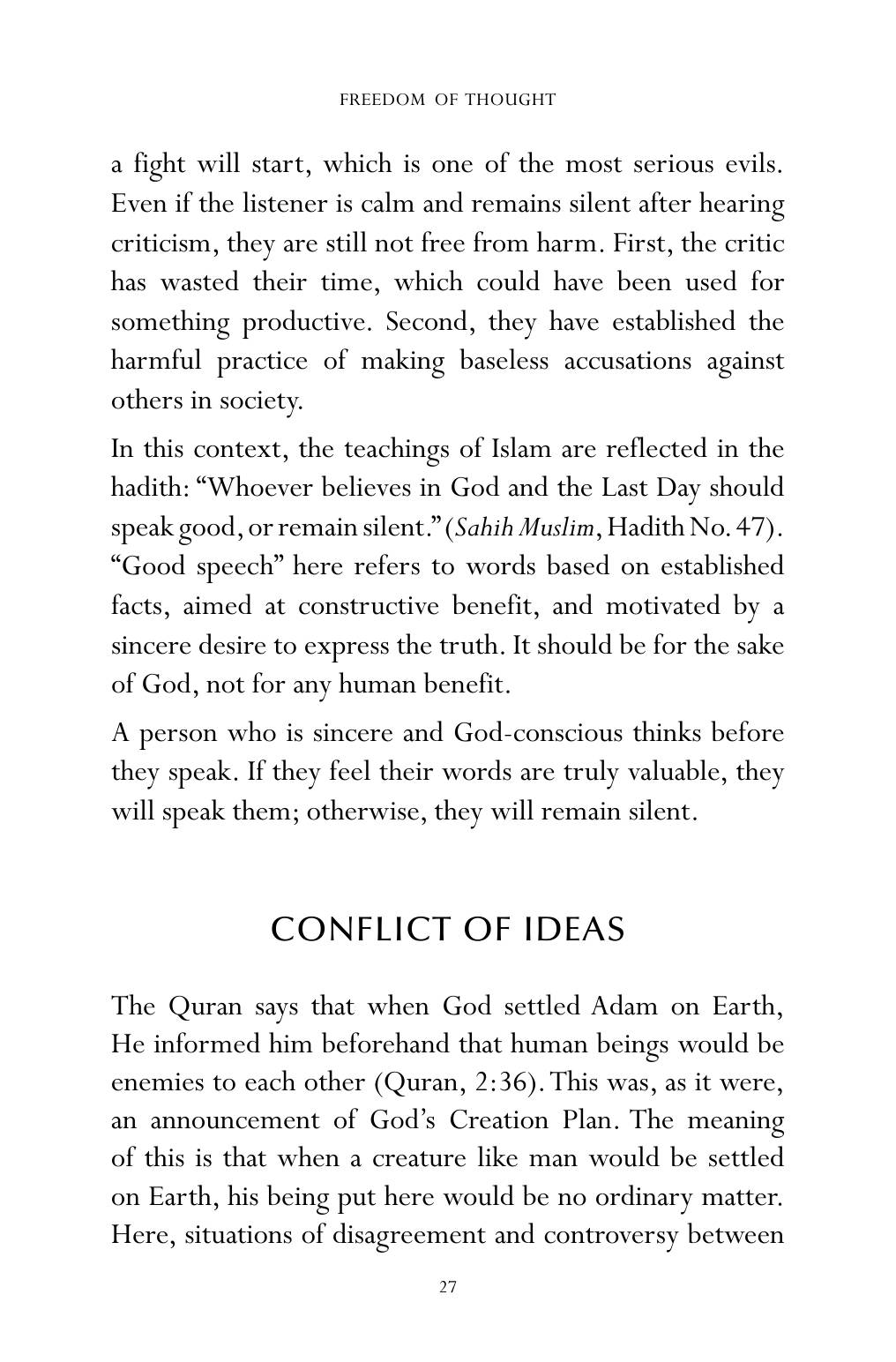 The printed page