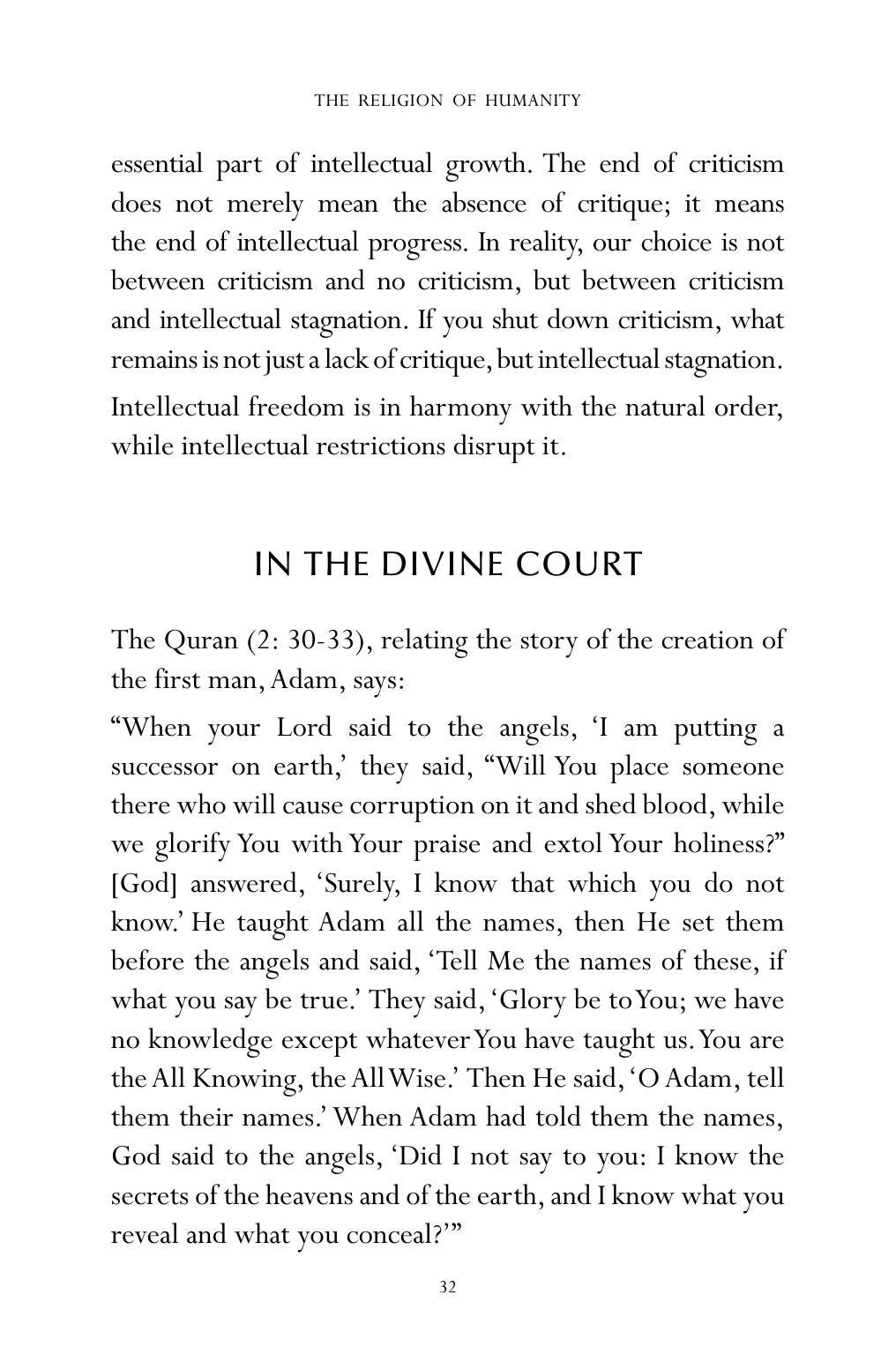 The printed page