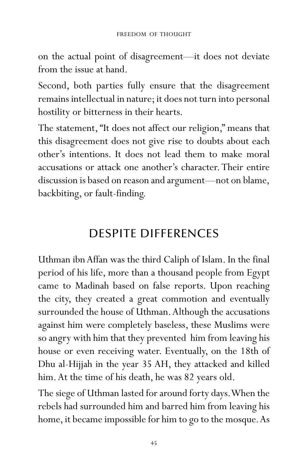 The printed page