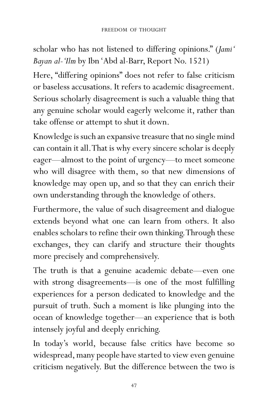 The printed page