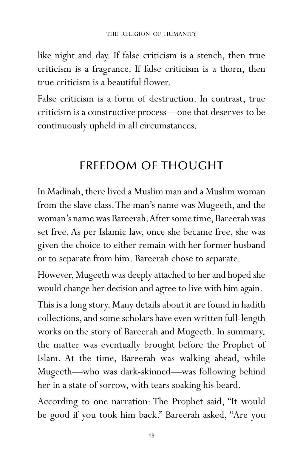 The printed page