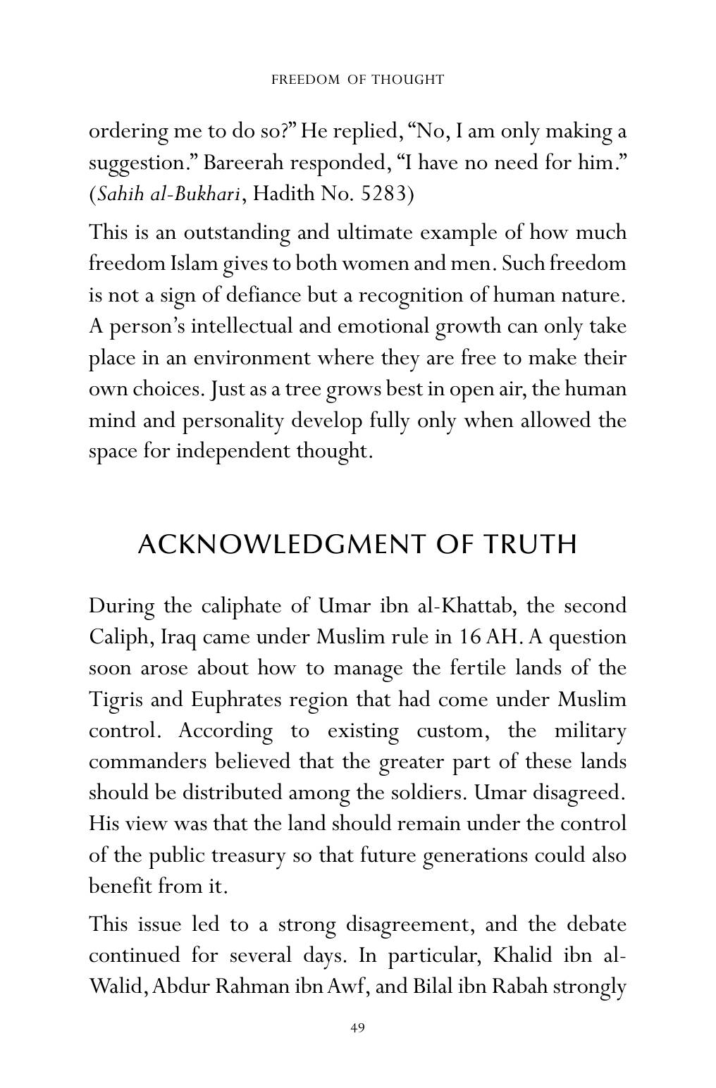 The printed page