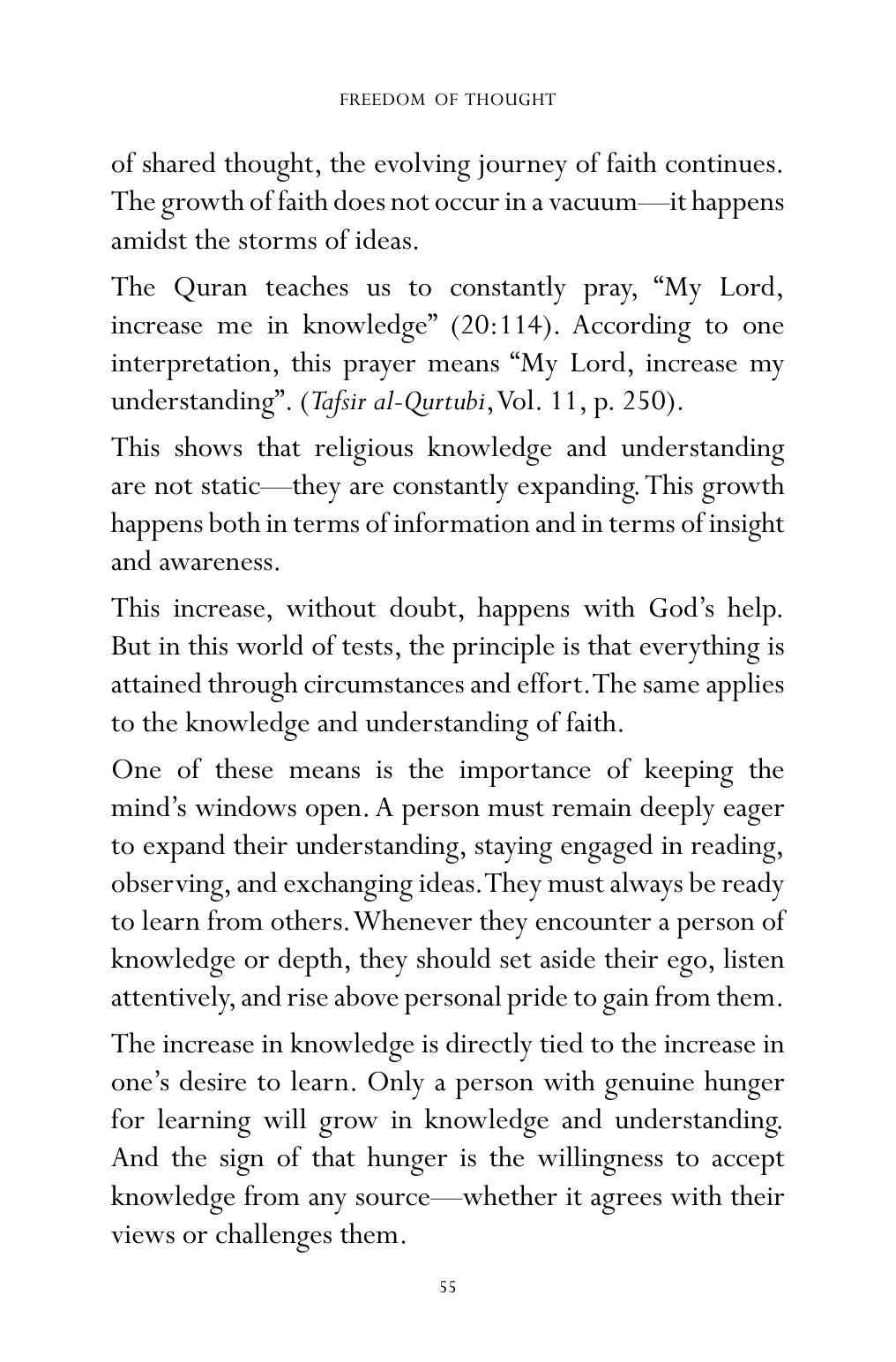 The printed page