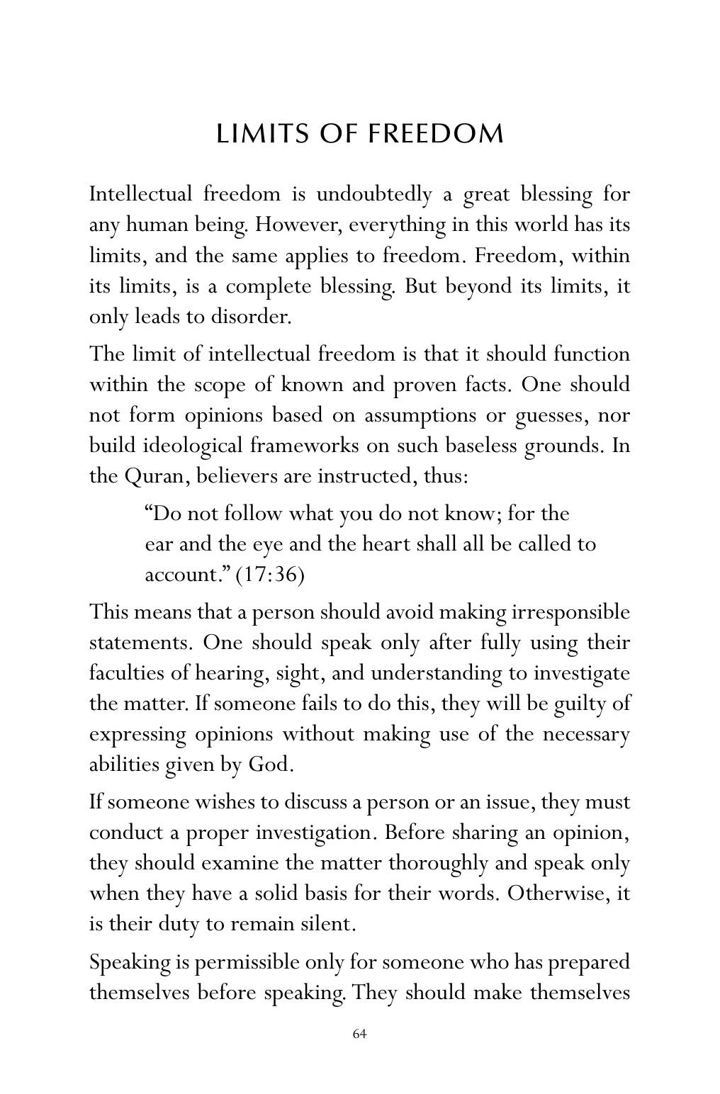 The printed page