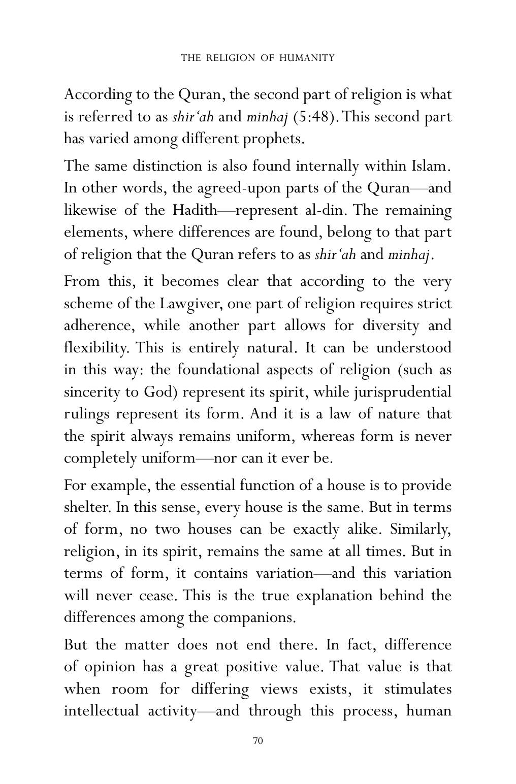 The printed page