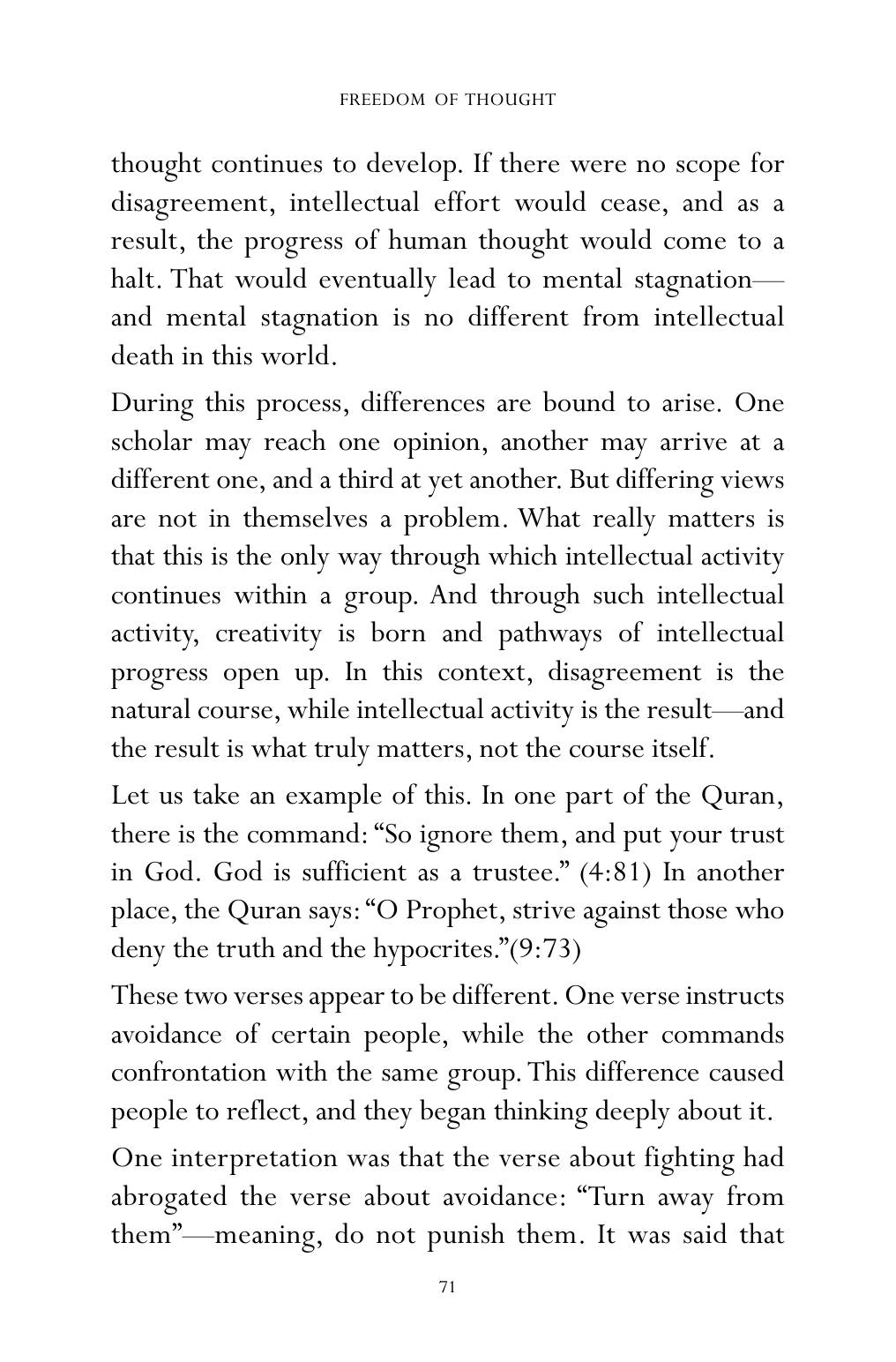The printed page