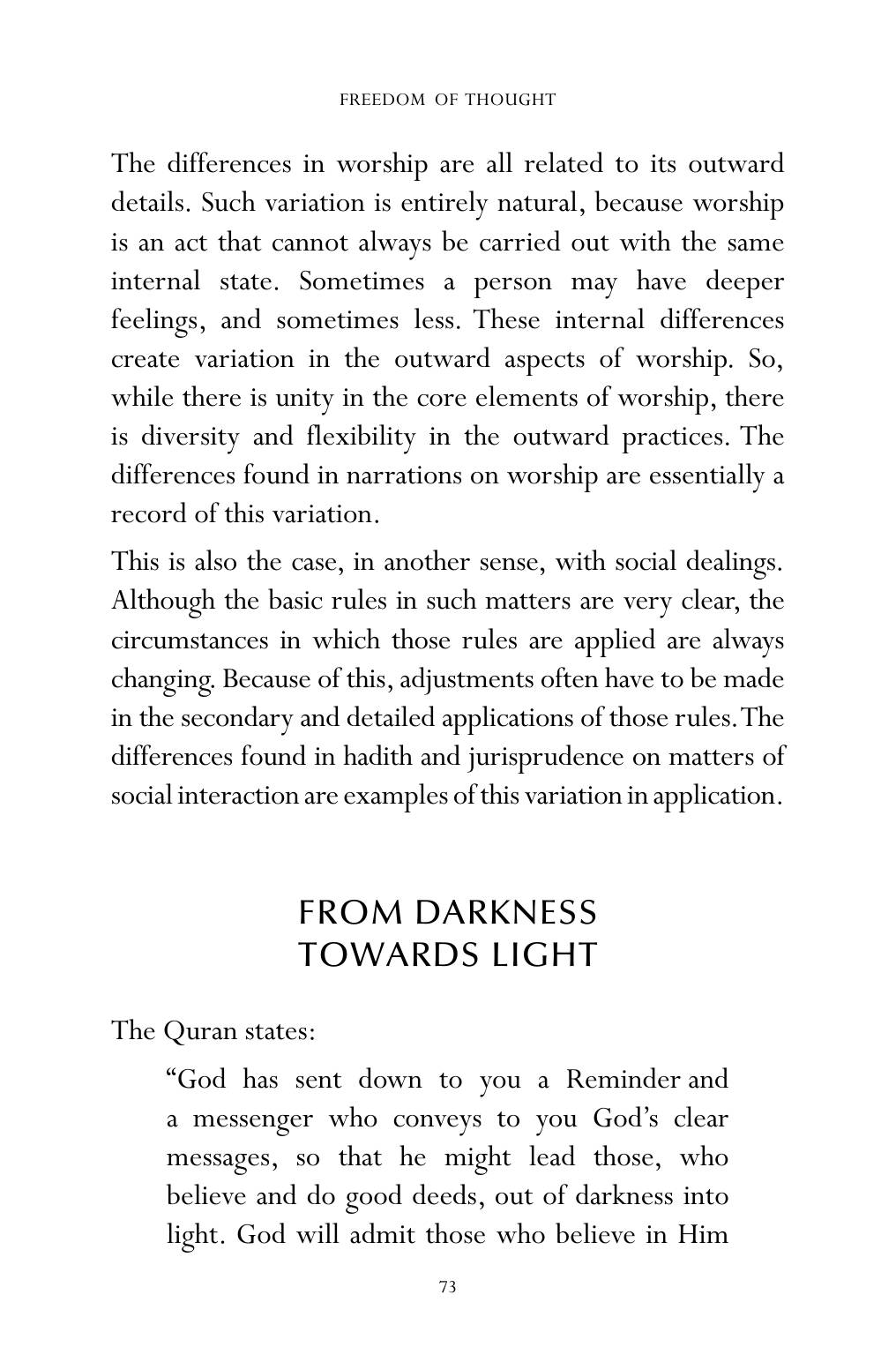 The printed page