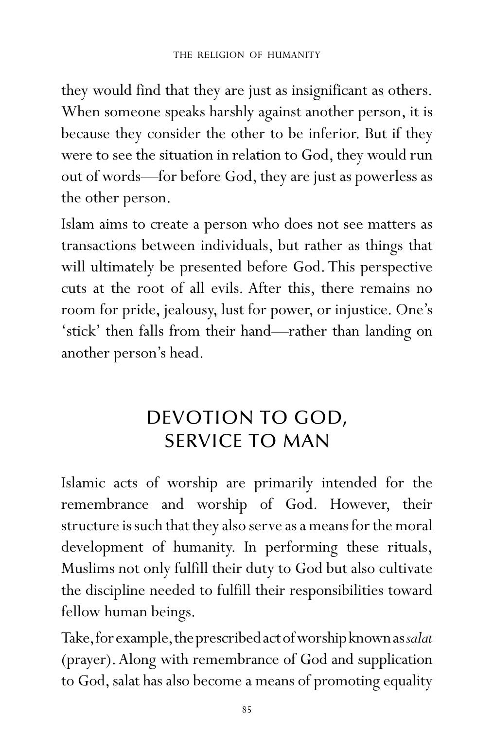 The printed page