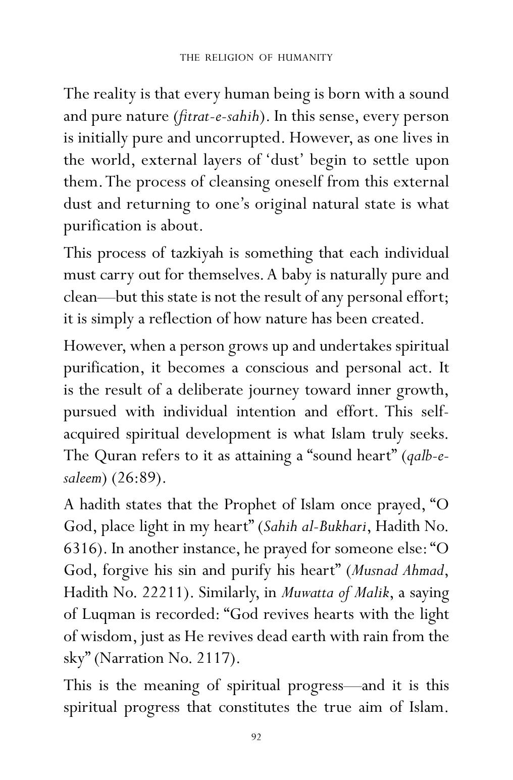 The printed page