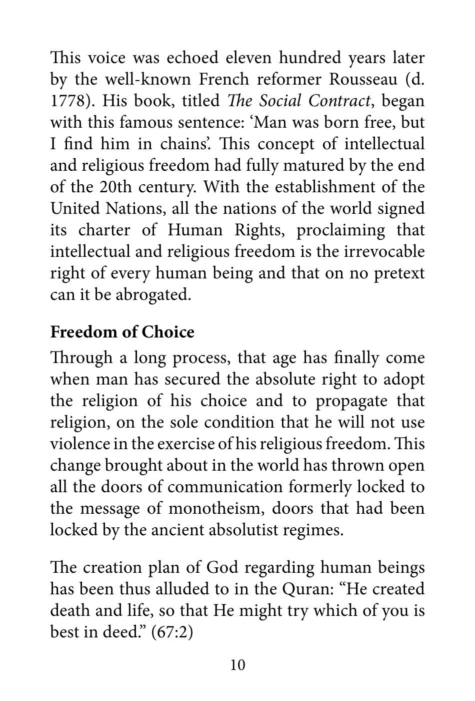 The printed page