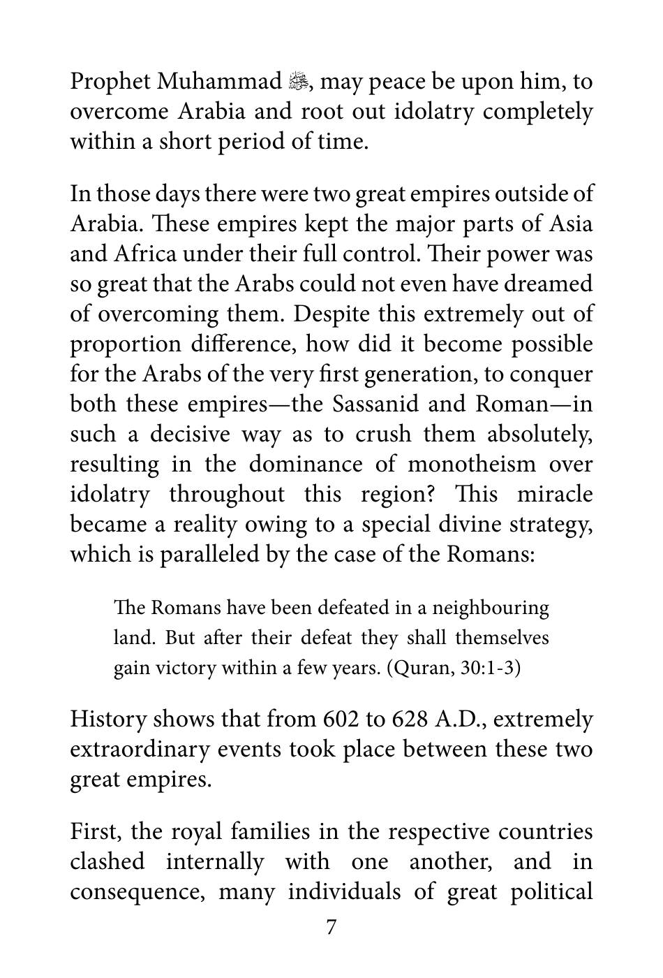 The printed page
