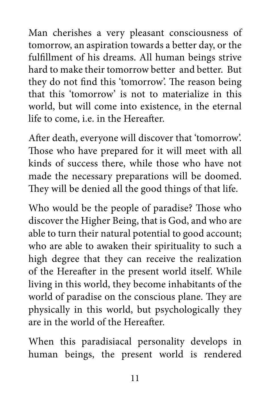 The printed page