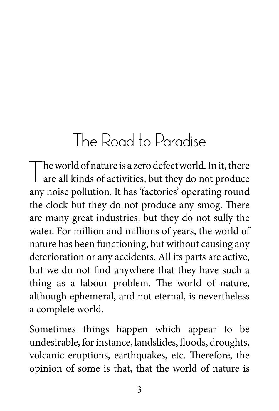 The printed page