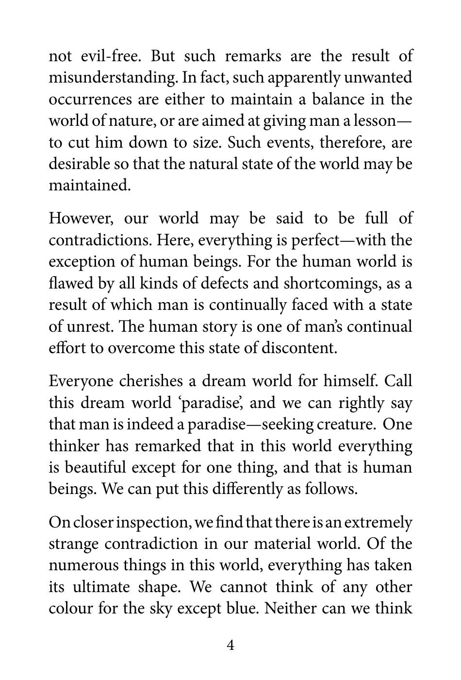 The printed page