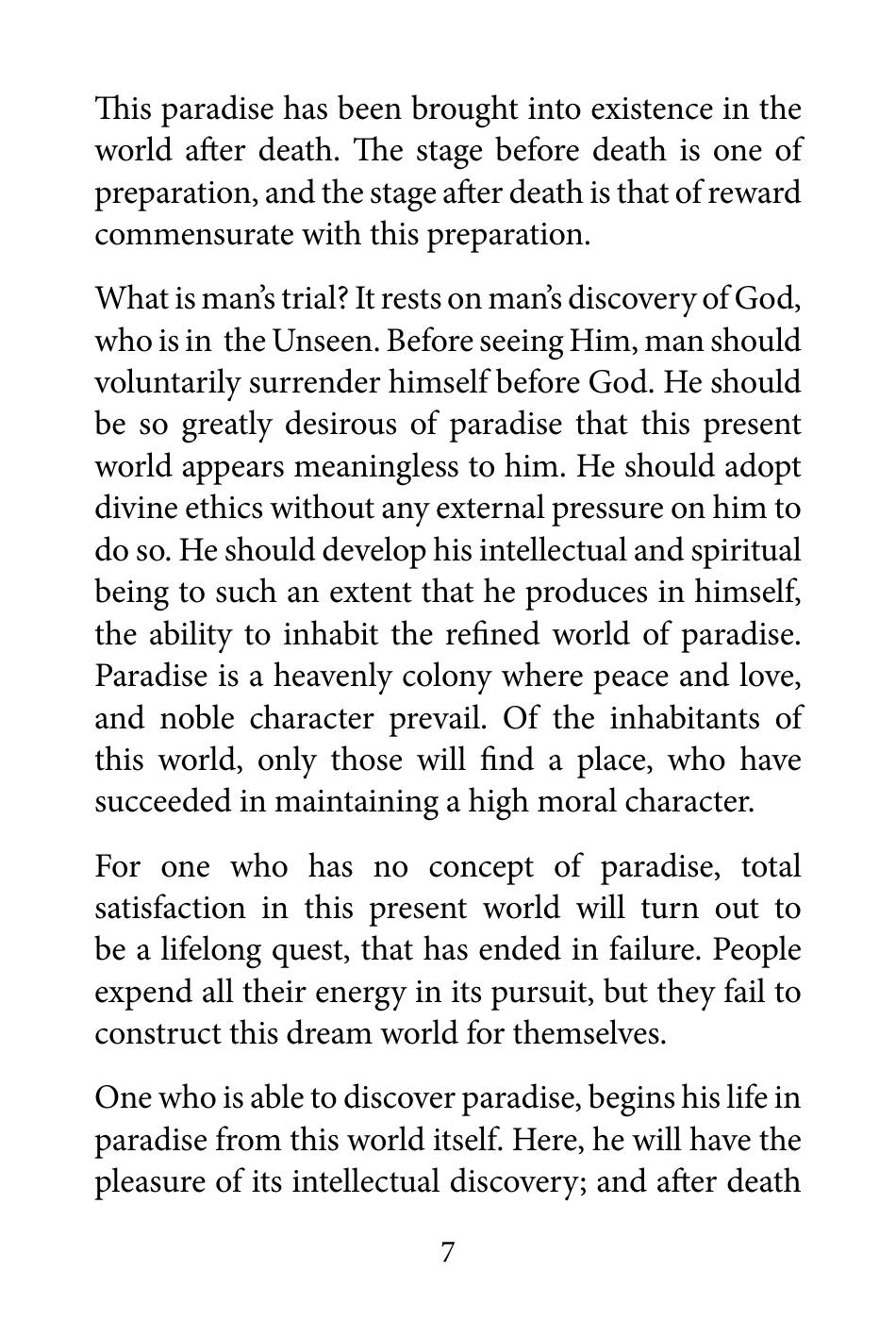 The printed page