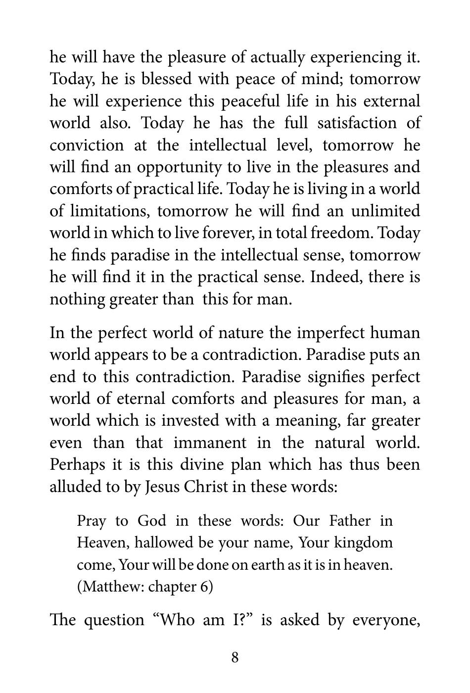 The printed page