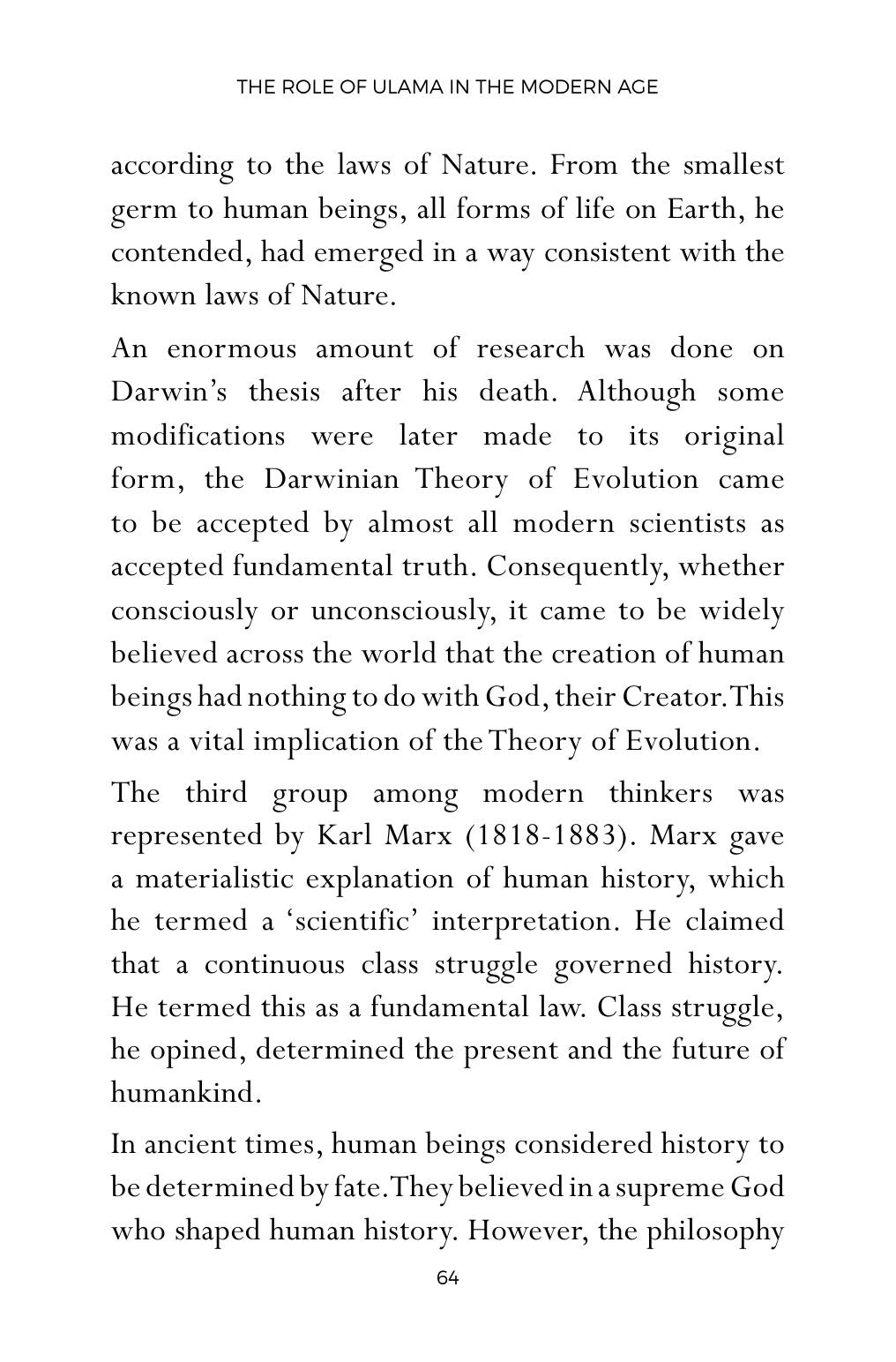The printed page