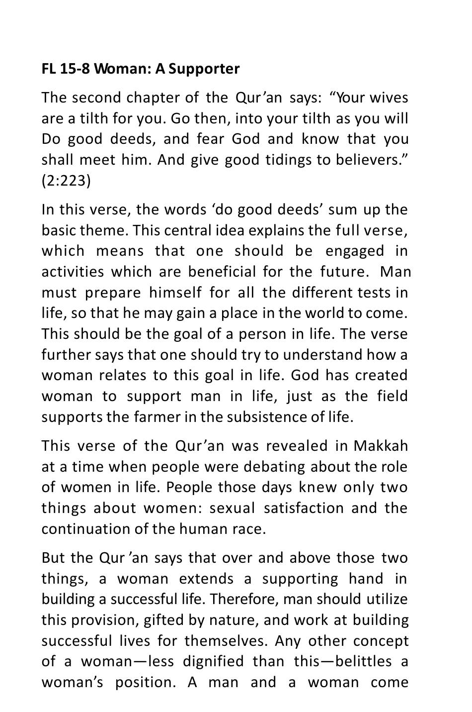 The printed page
