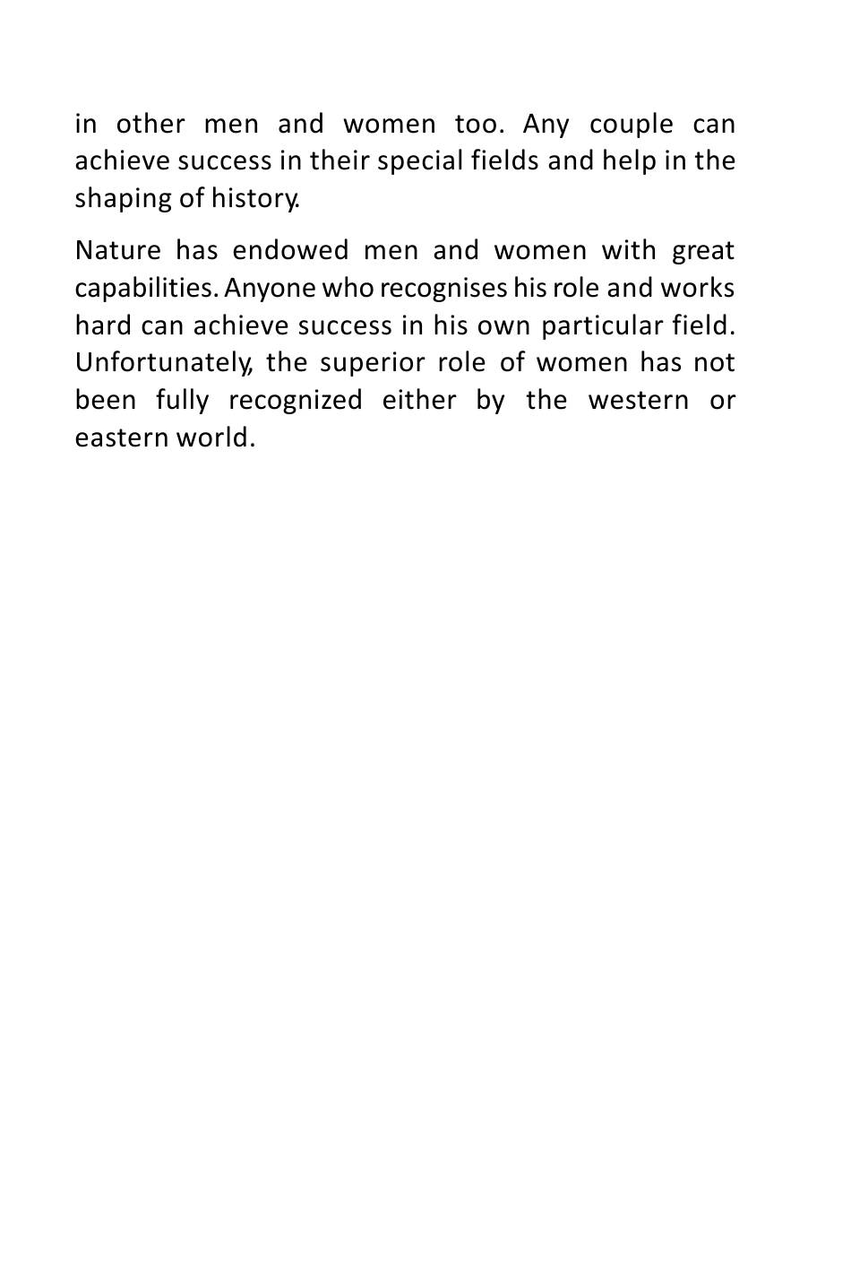 The printed page