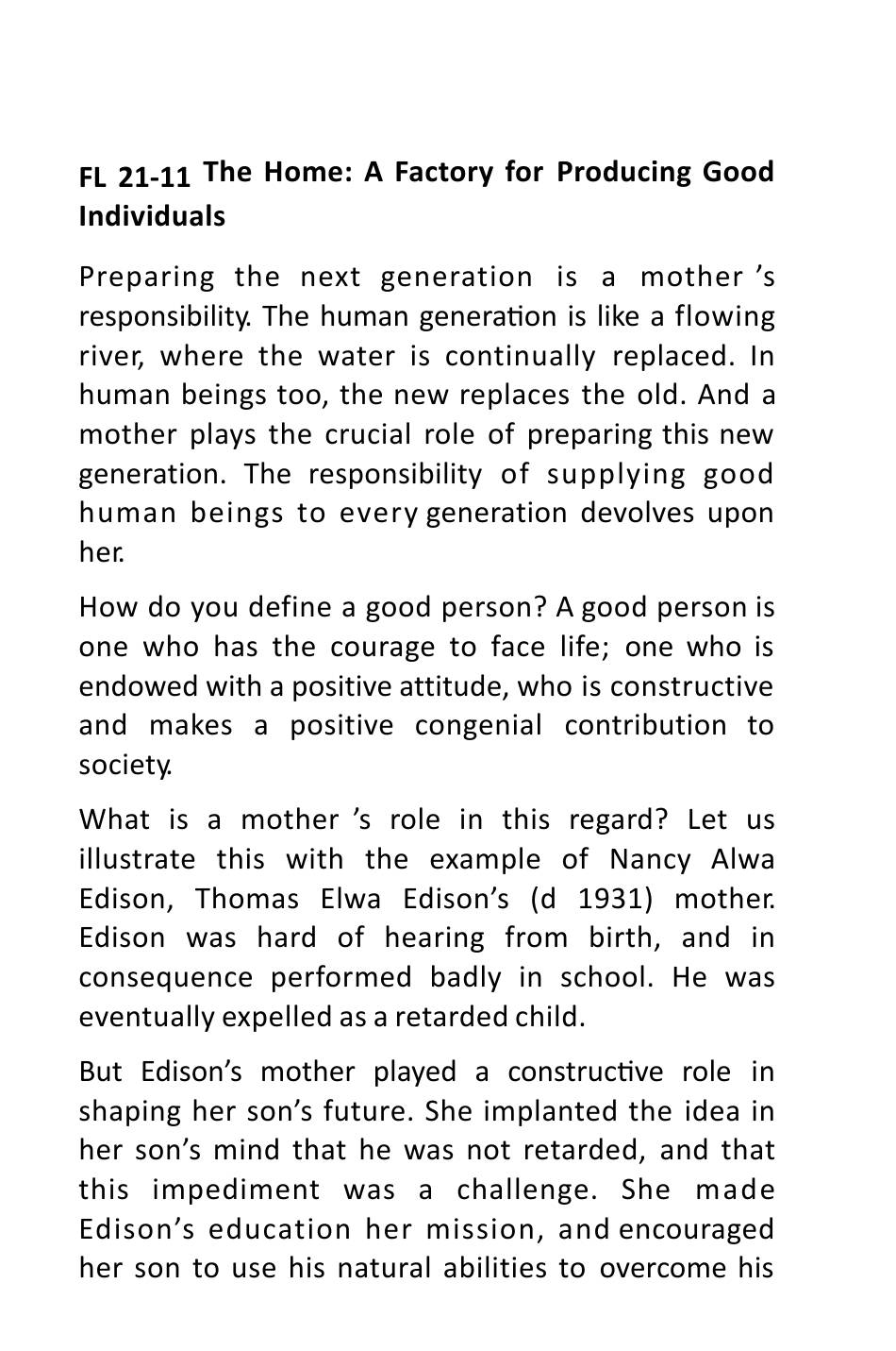 The printed page