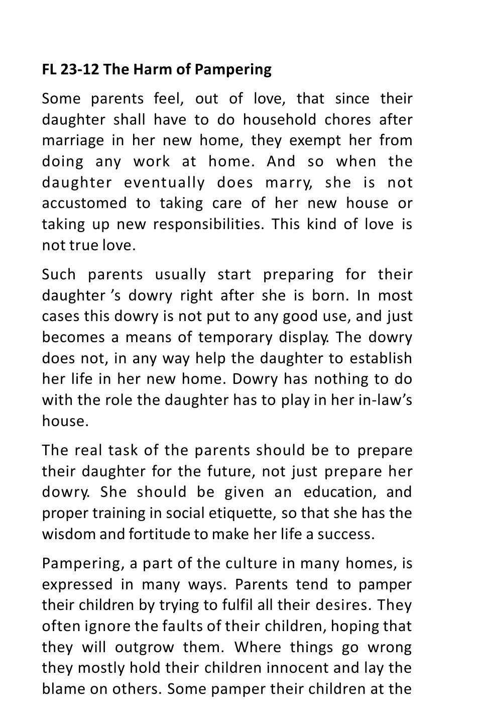 The printed page