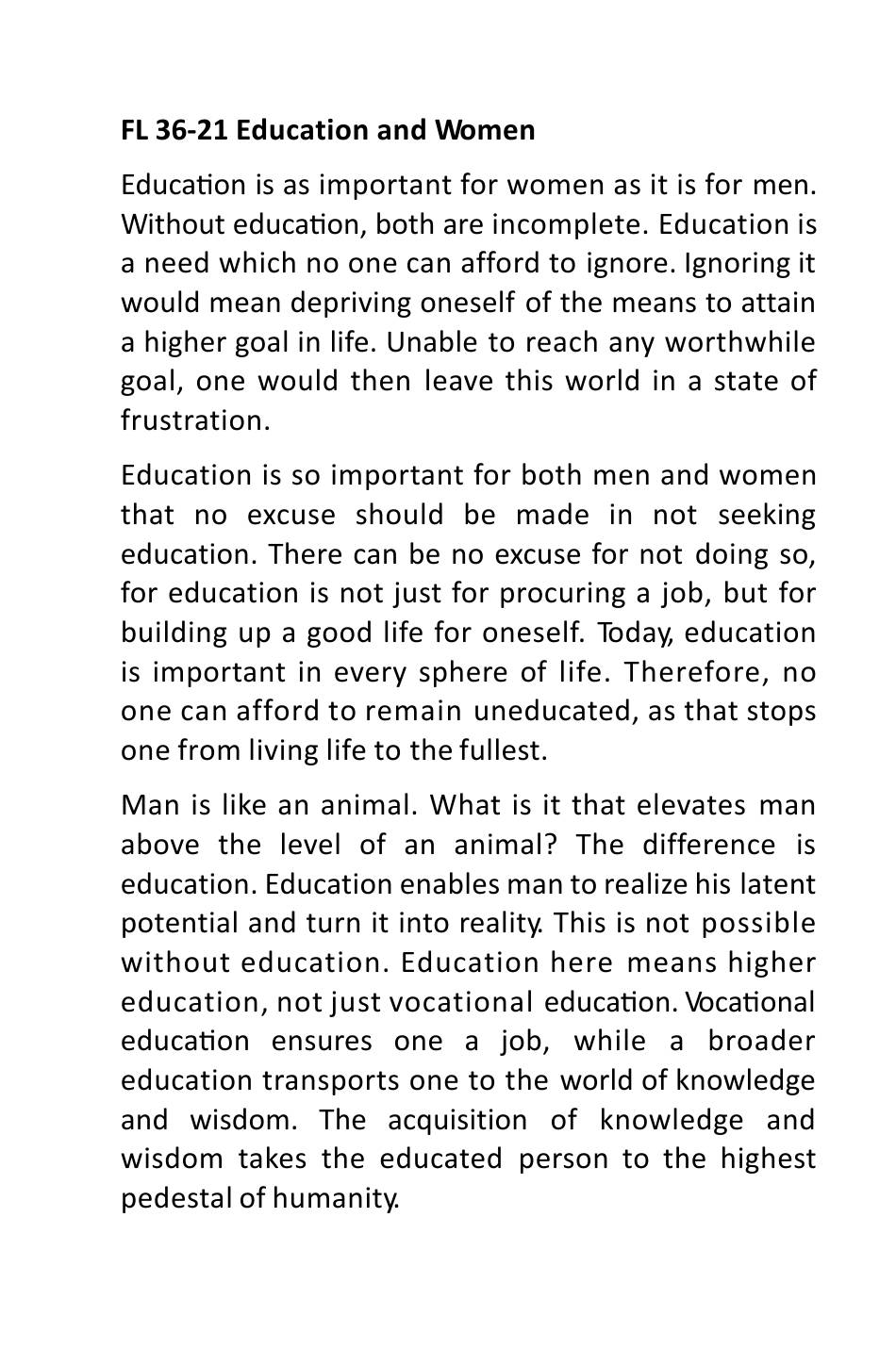 The printed page
