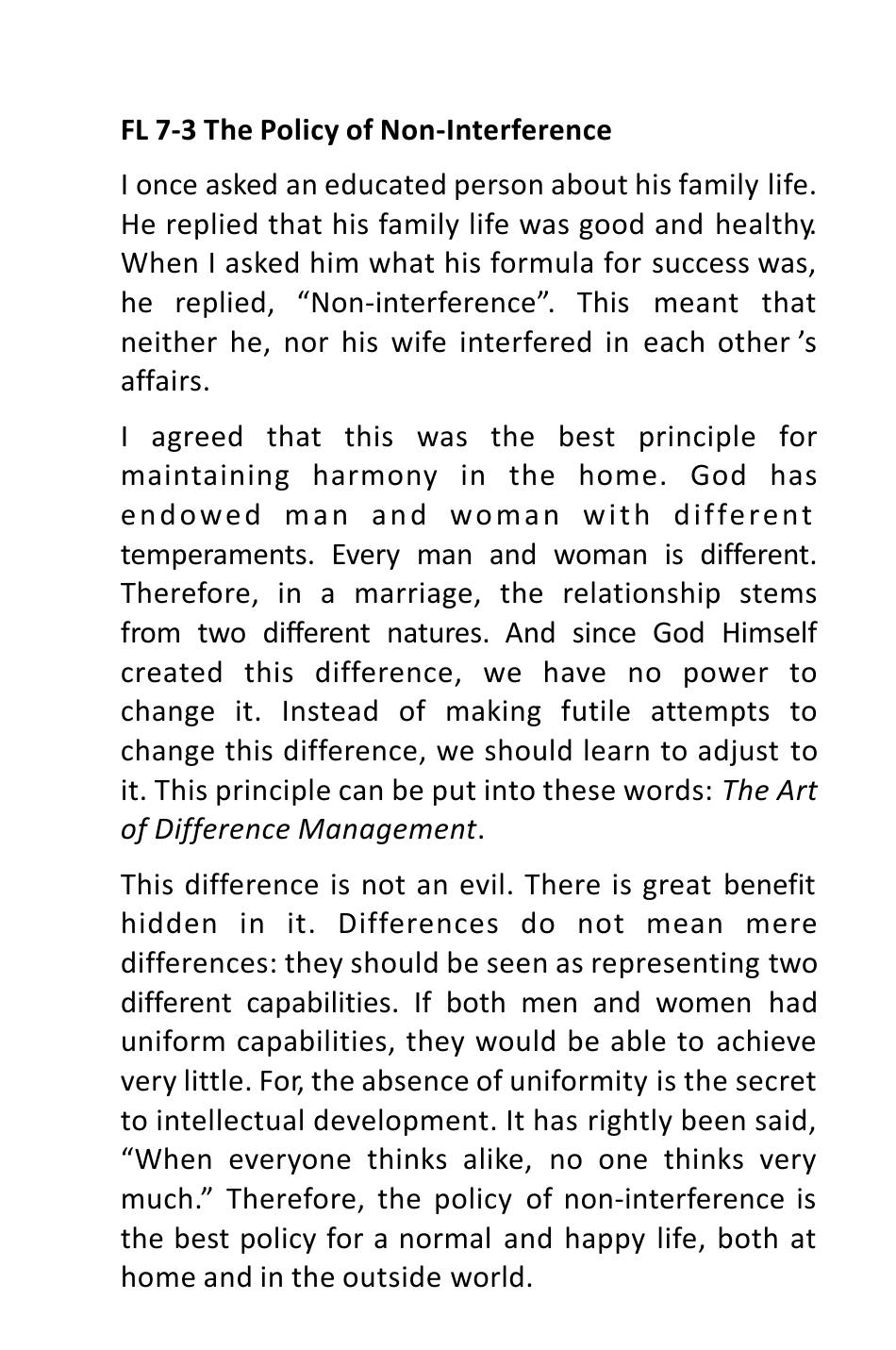 The printed page