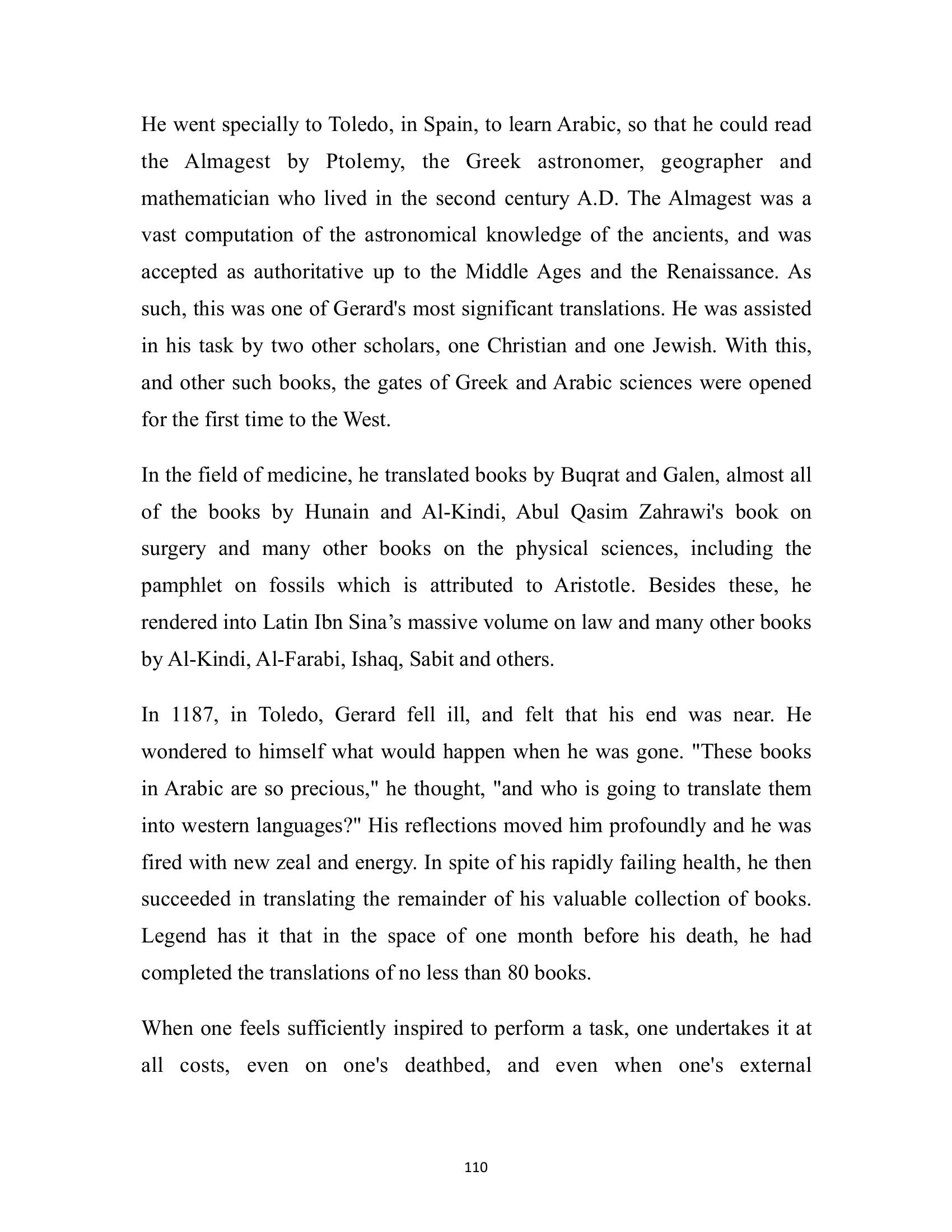 The printed page
