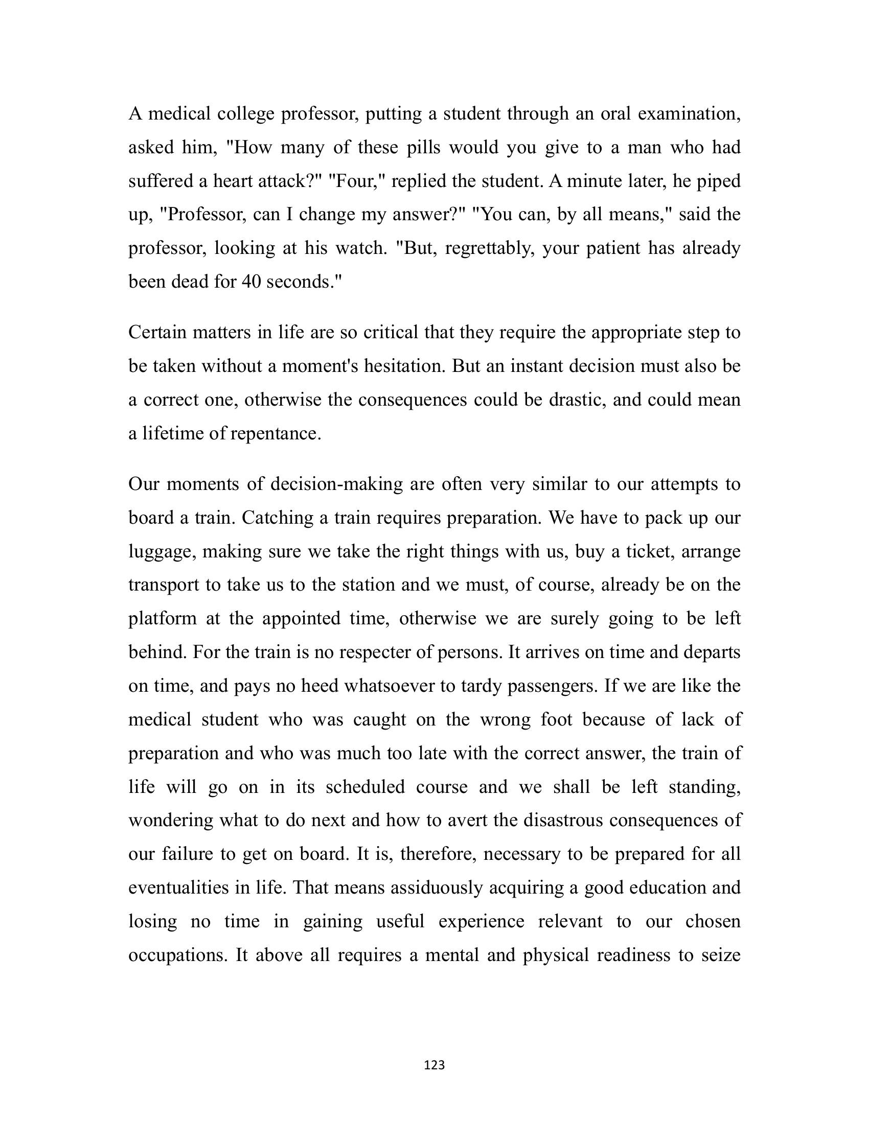 The printed page