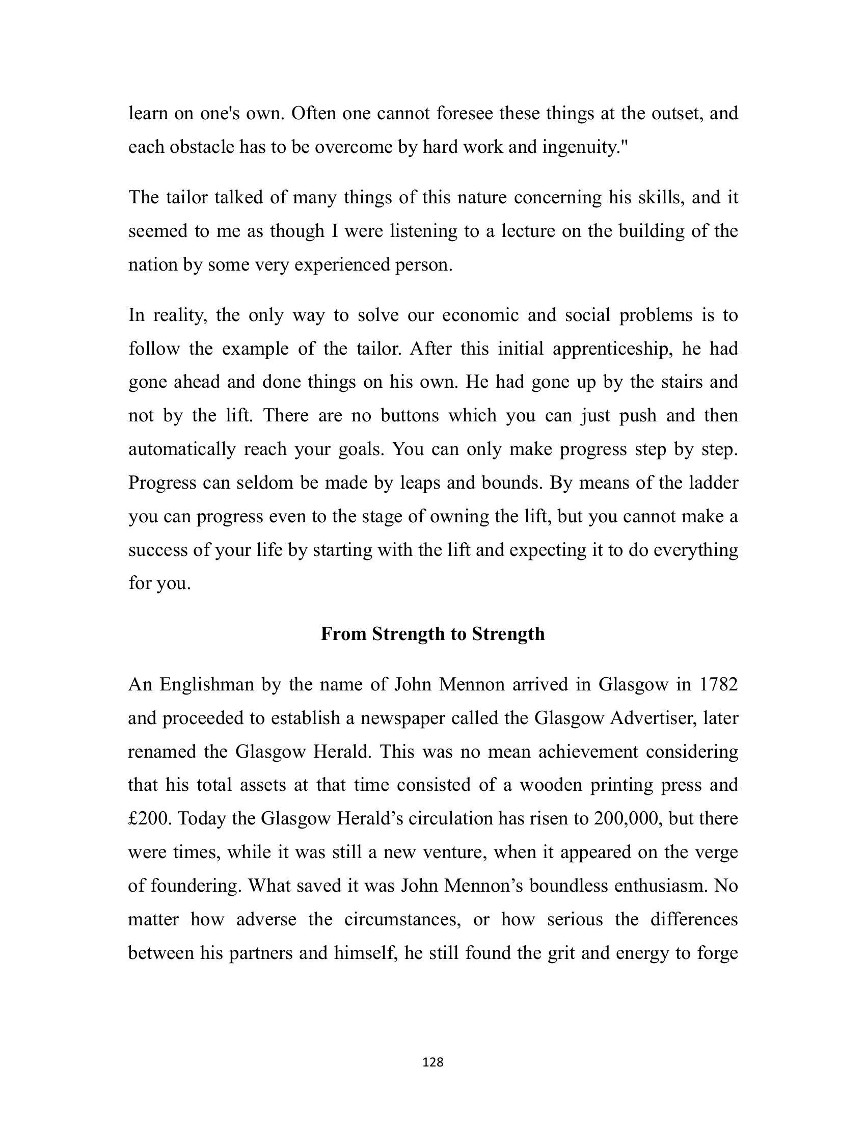 The printed page
