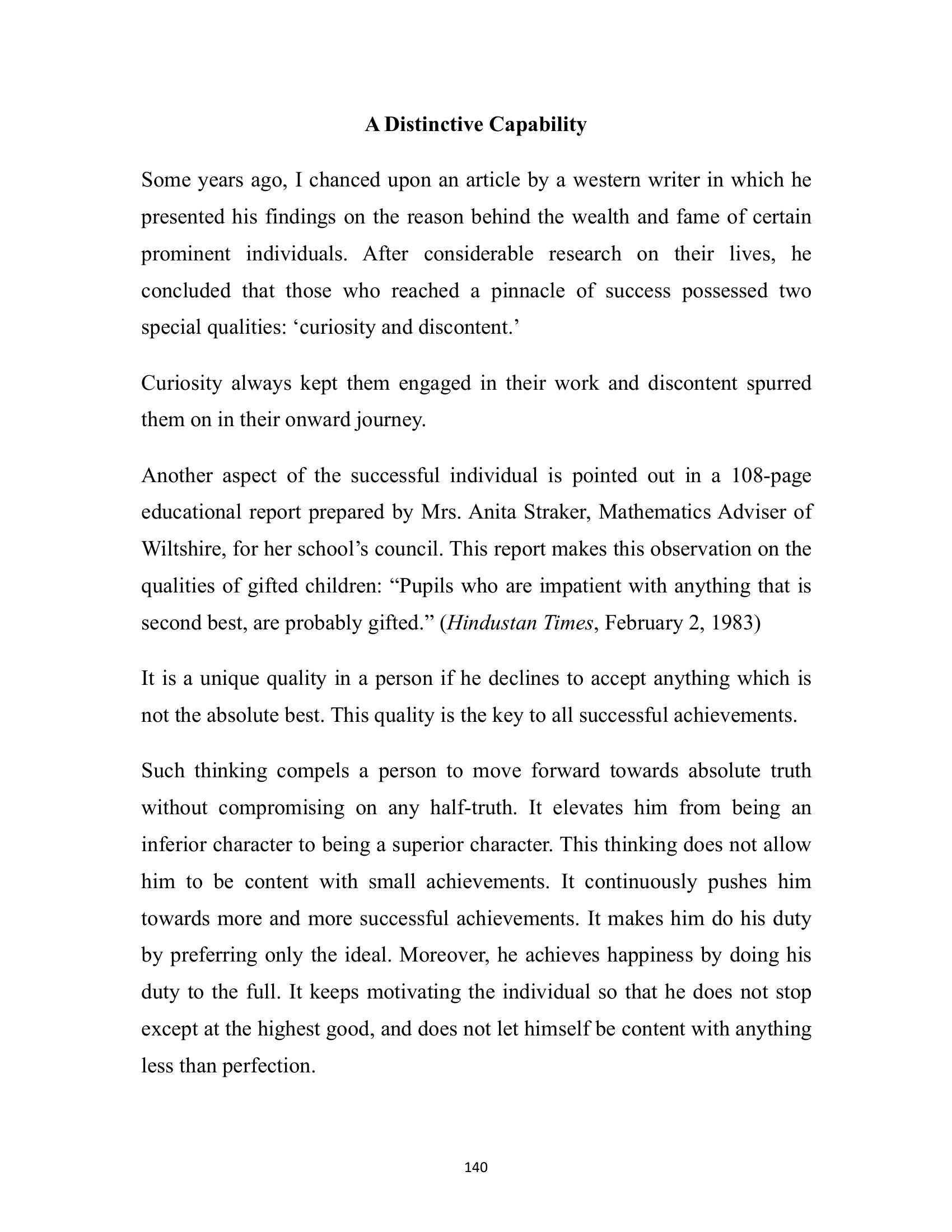 The printed page