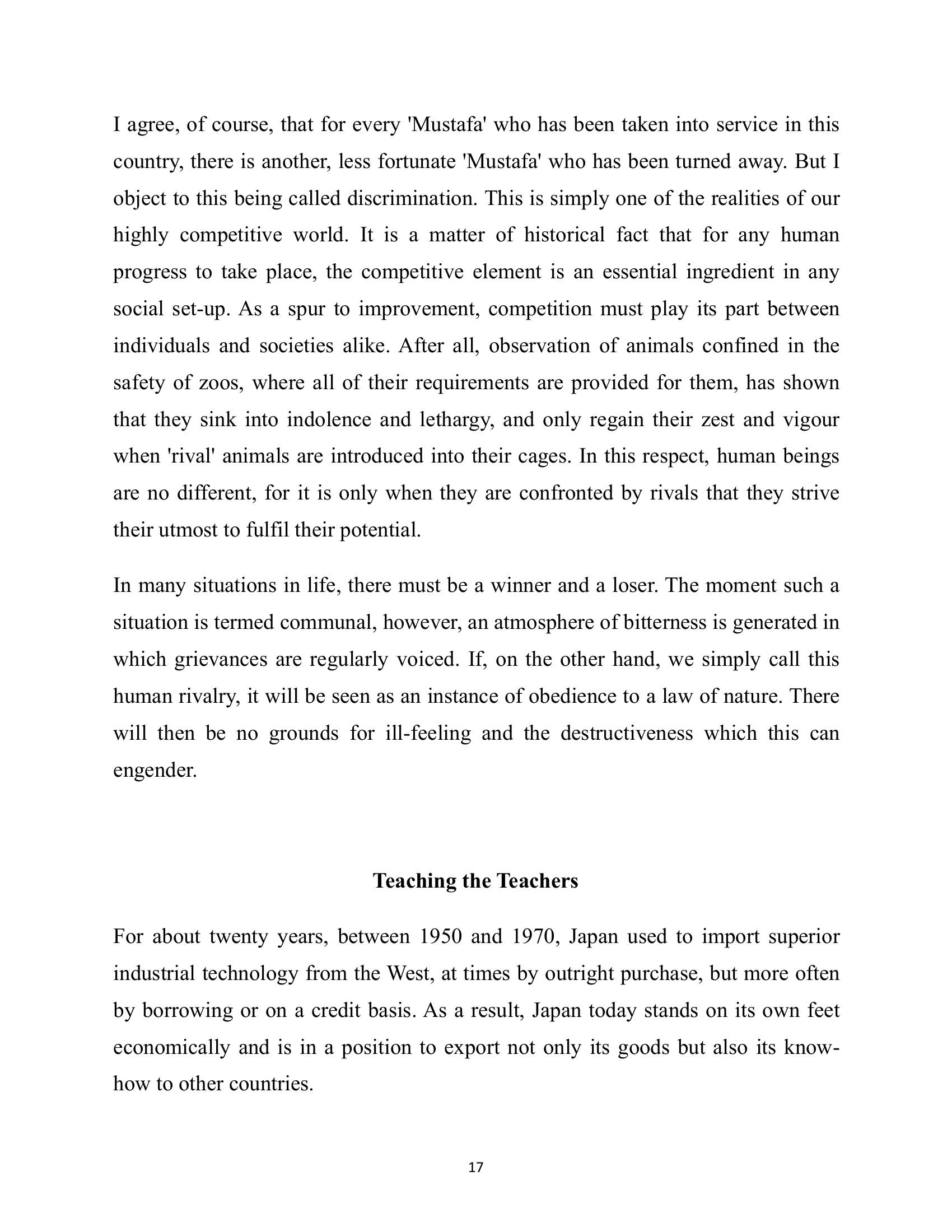 The printed page