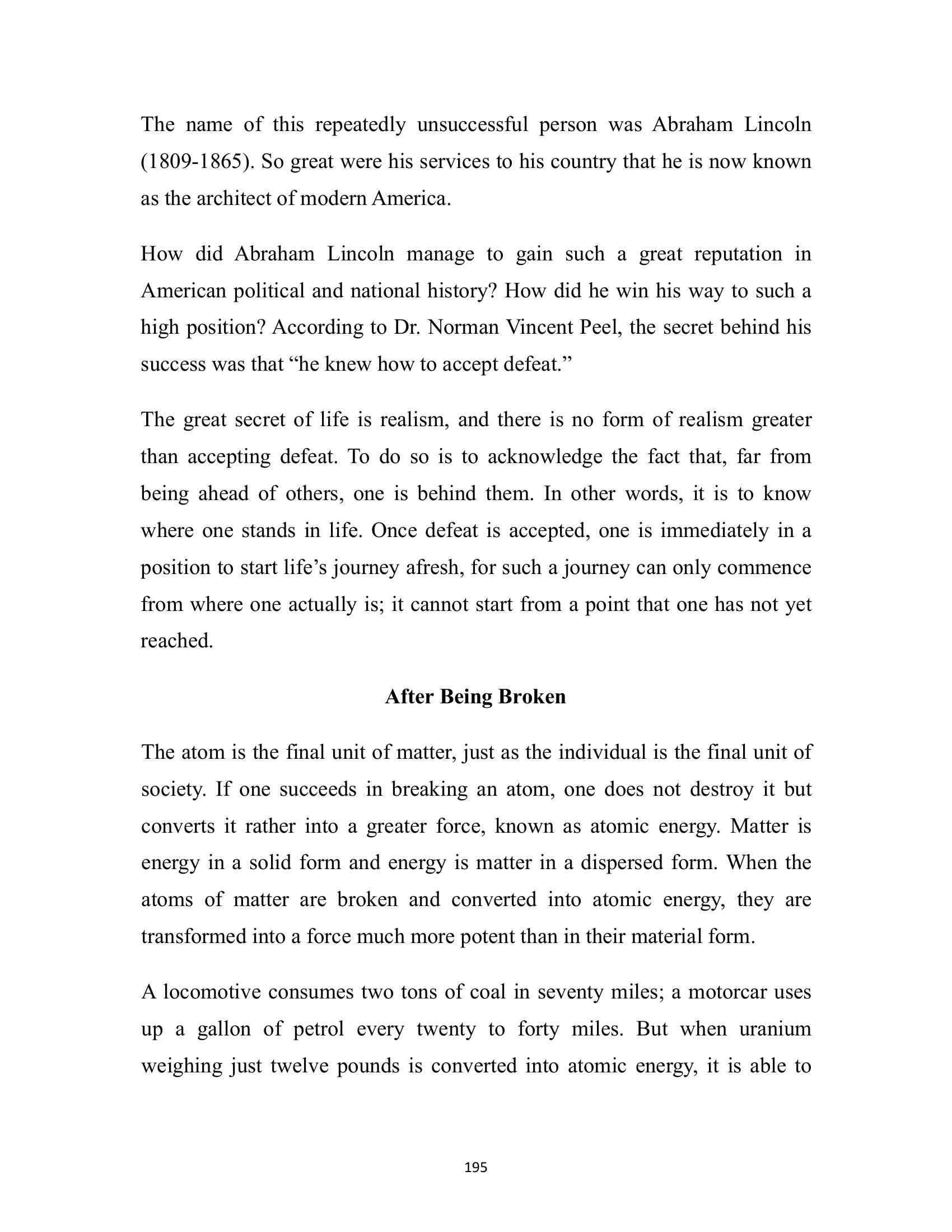 The printed page