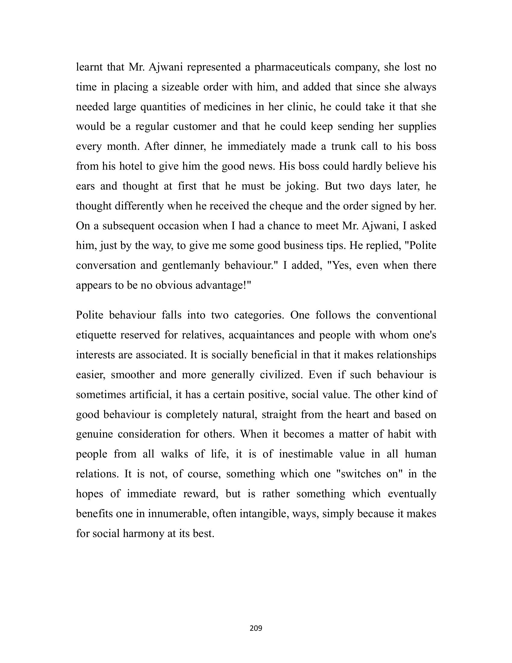 The printed page