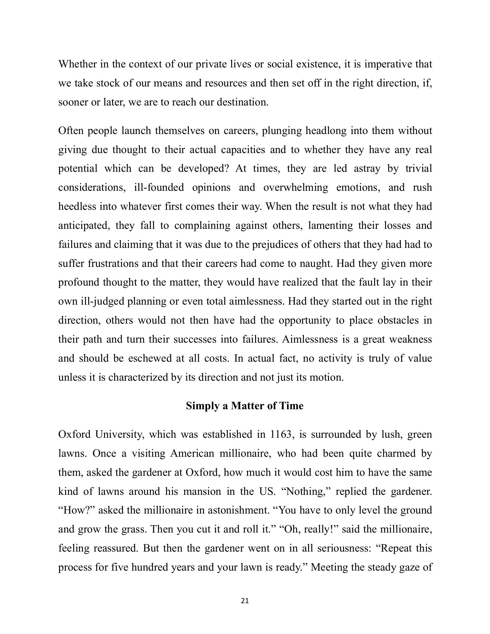 The printed page