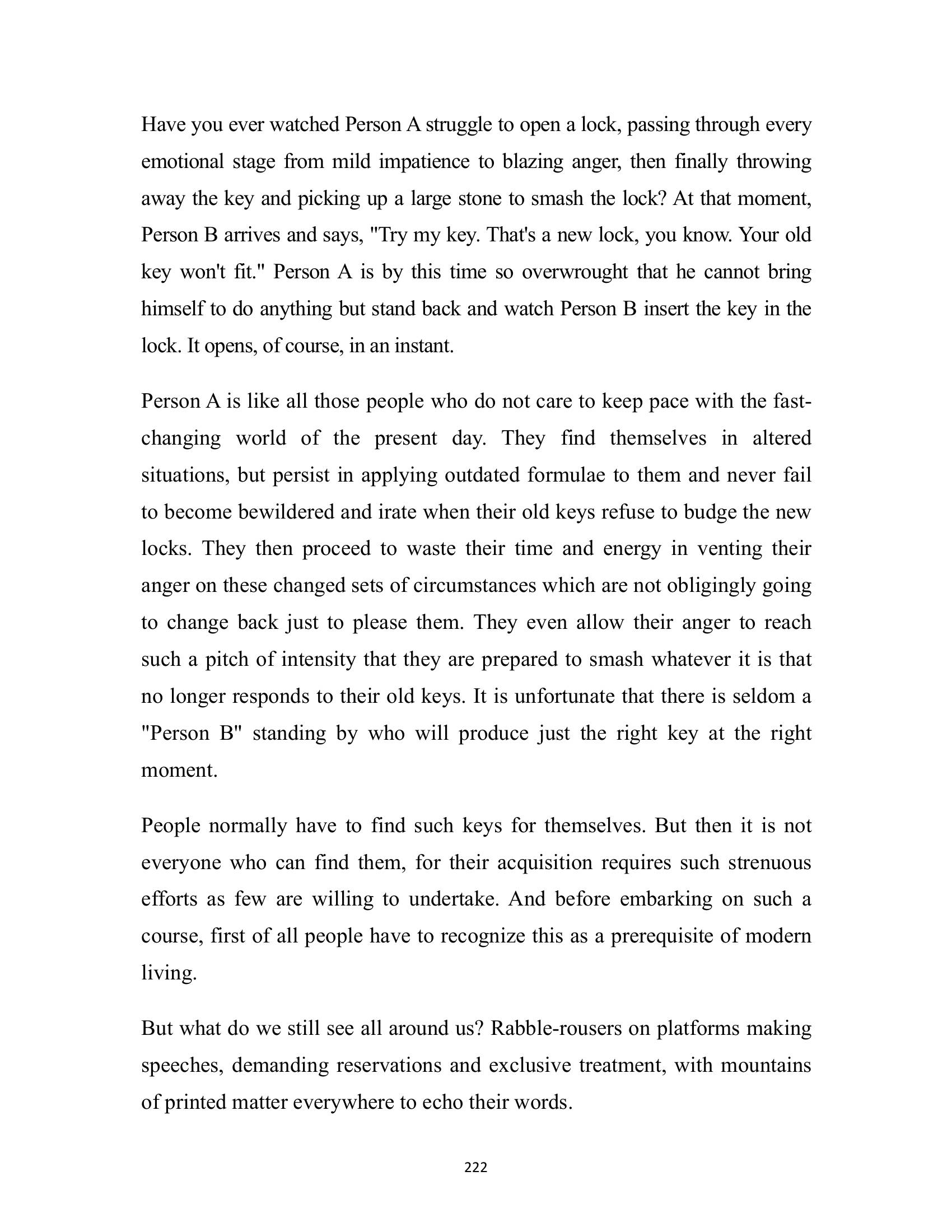 The printed page
