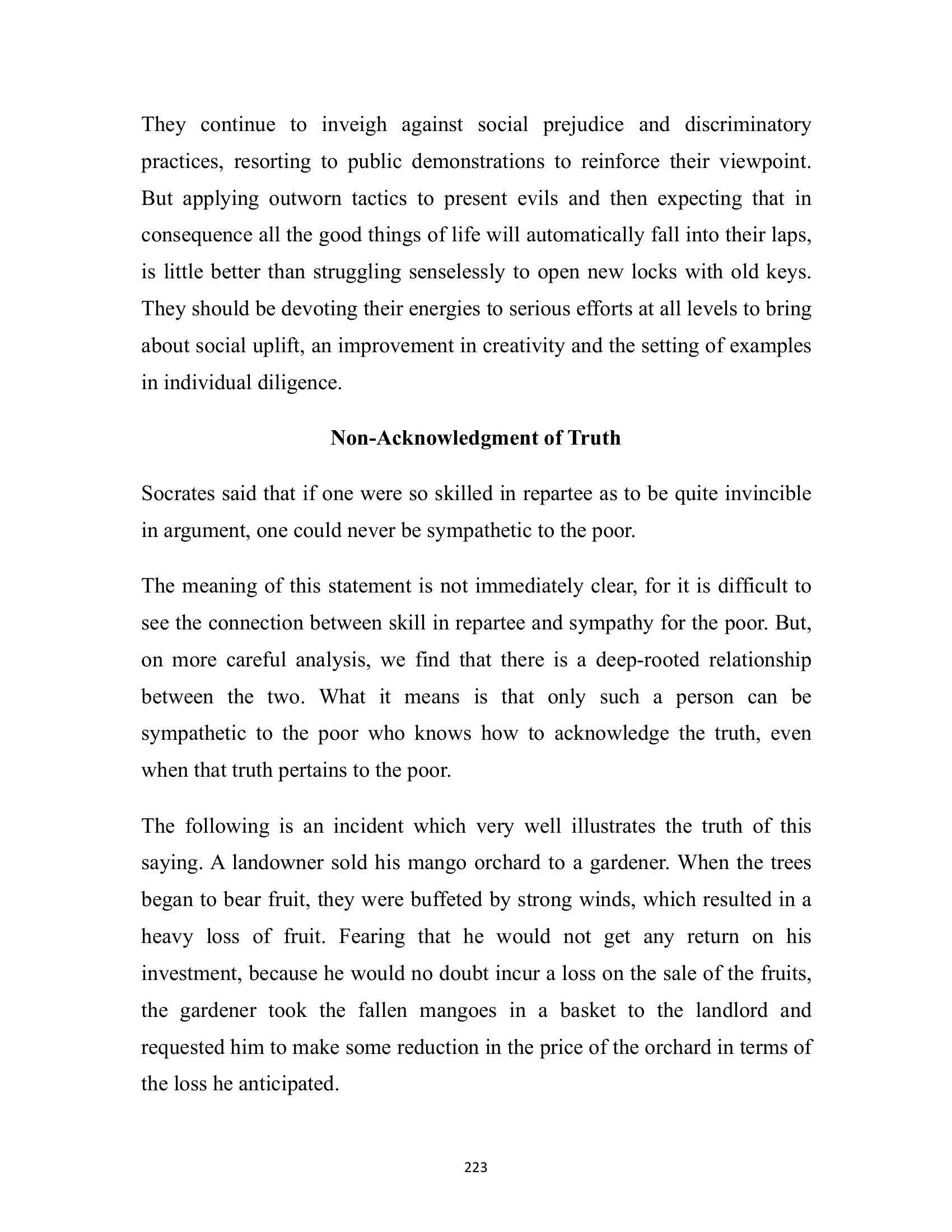 The printed page