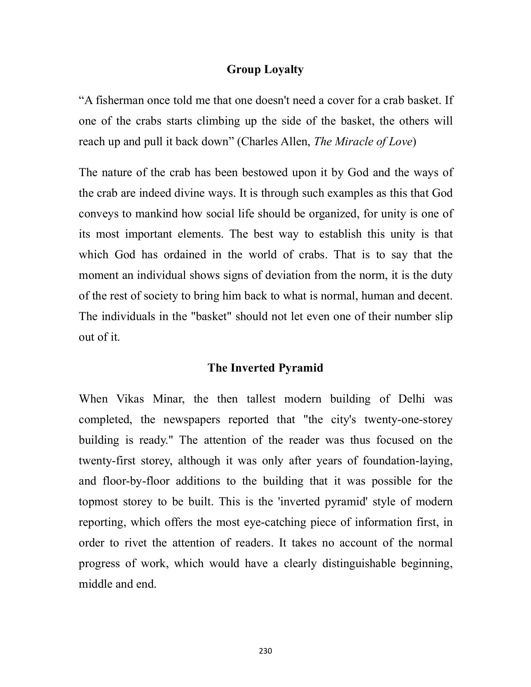 The printed page