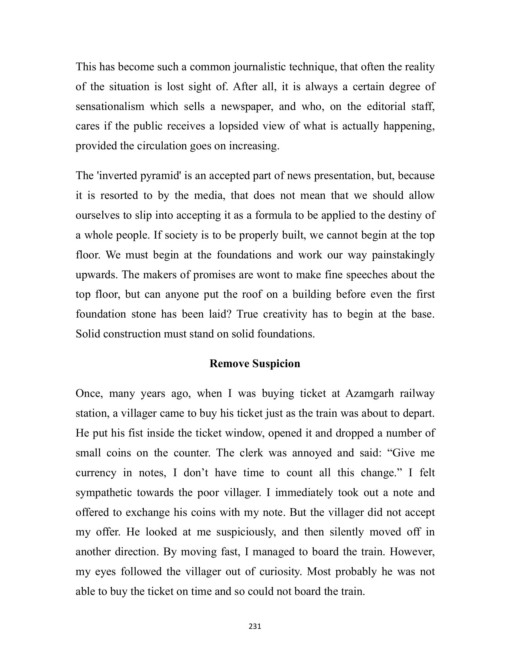 The printed page