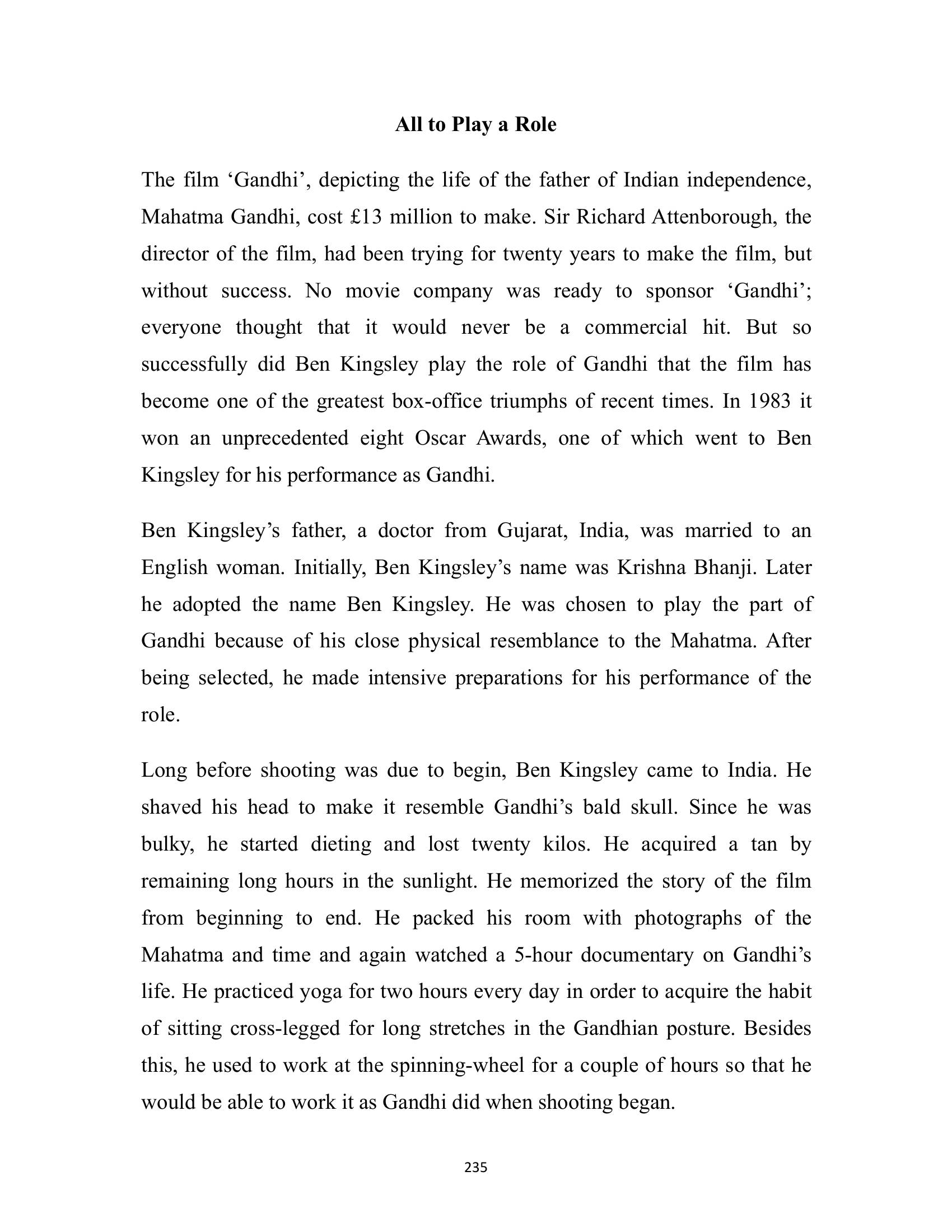 The printed page
