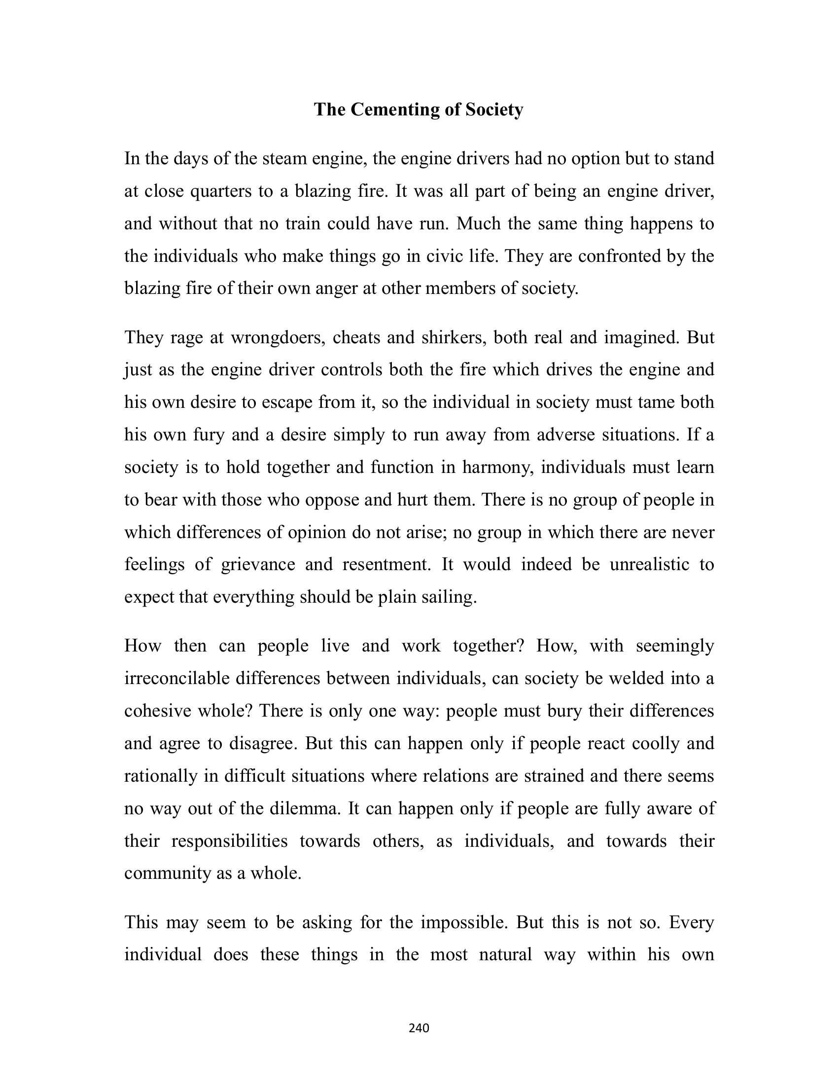 The printed page