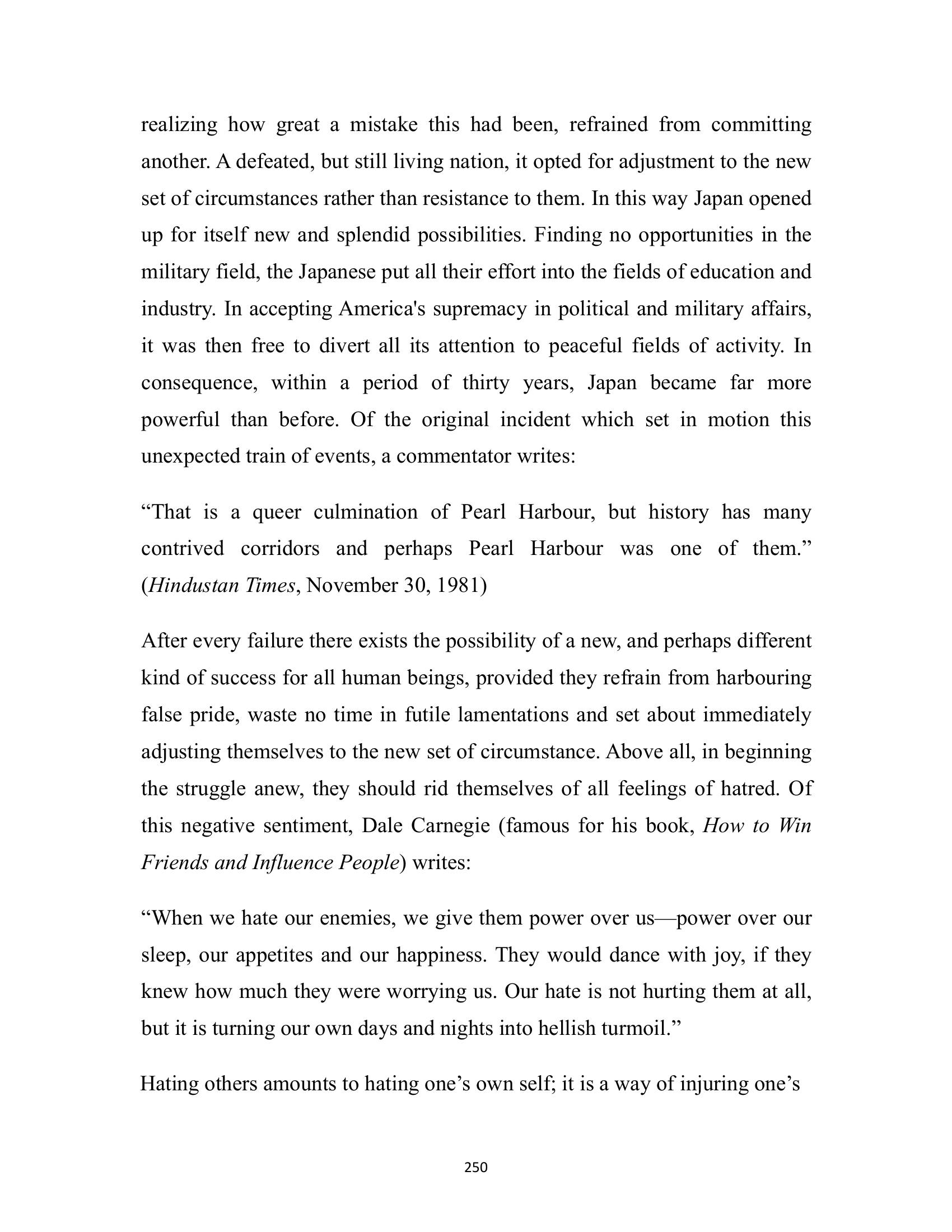 The printed page