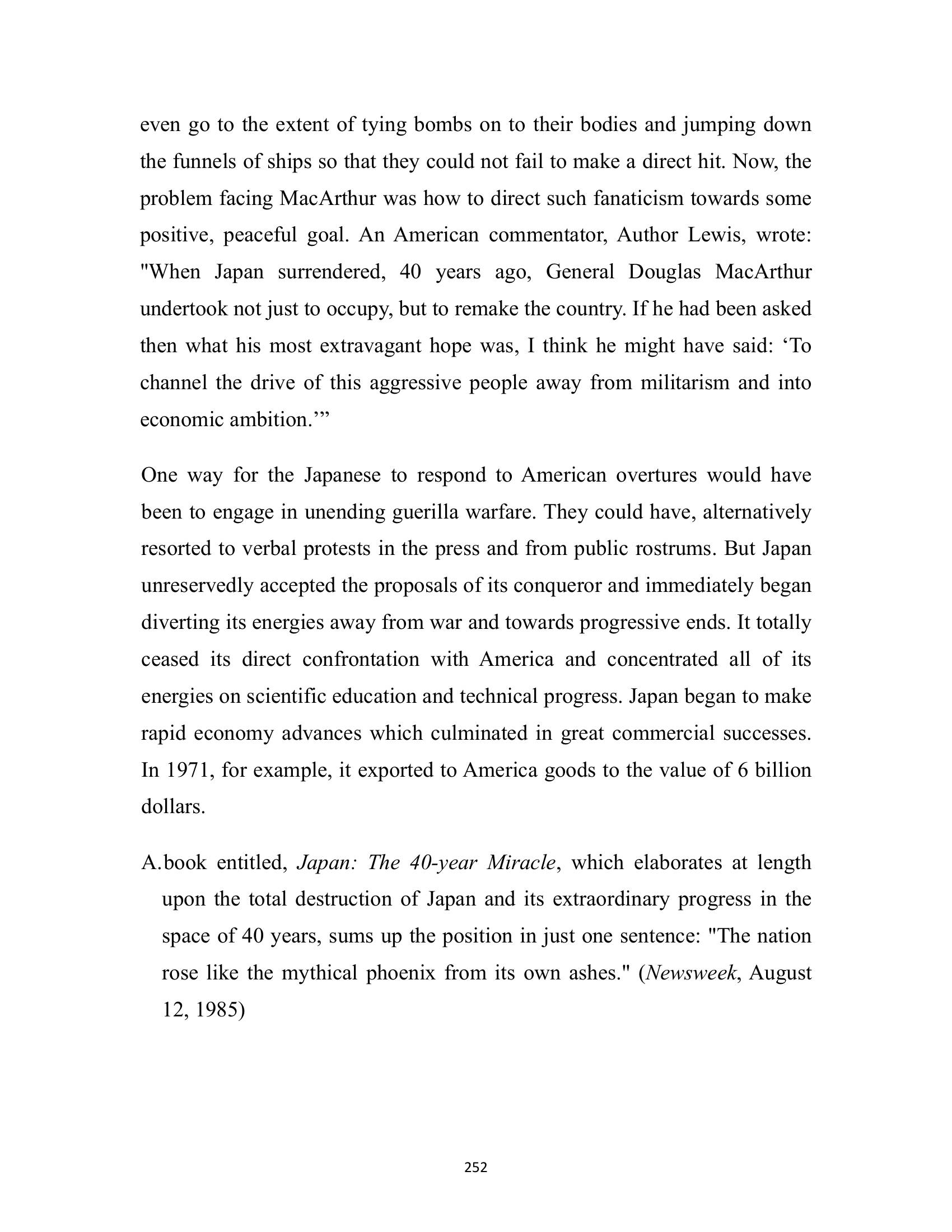 The printed page